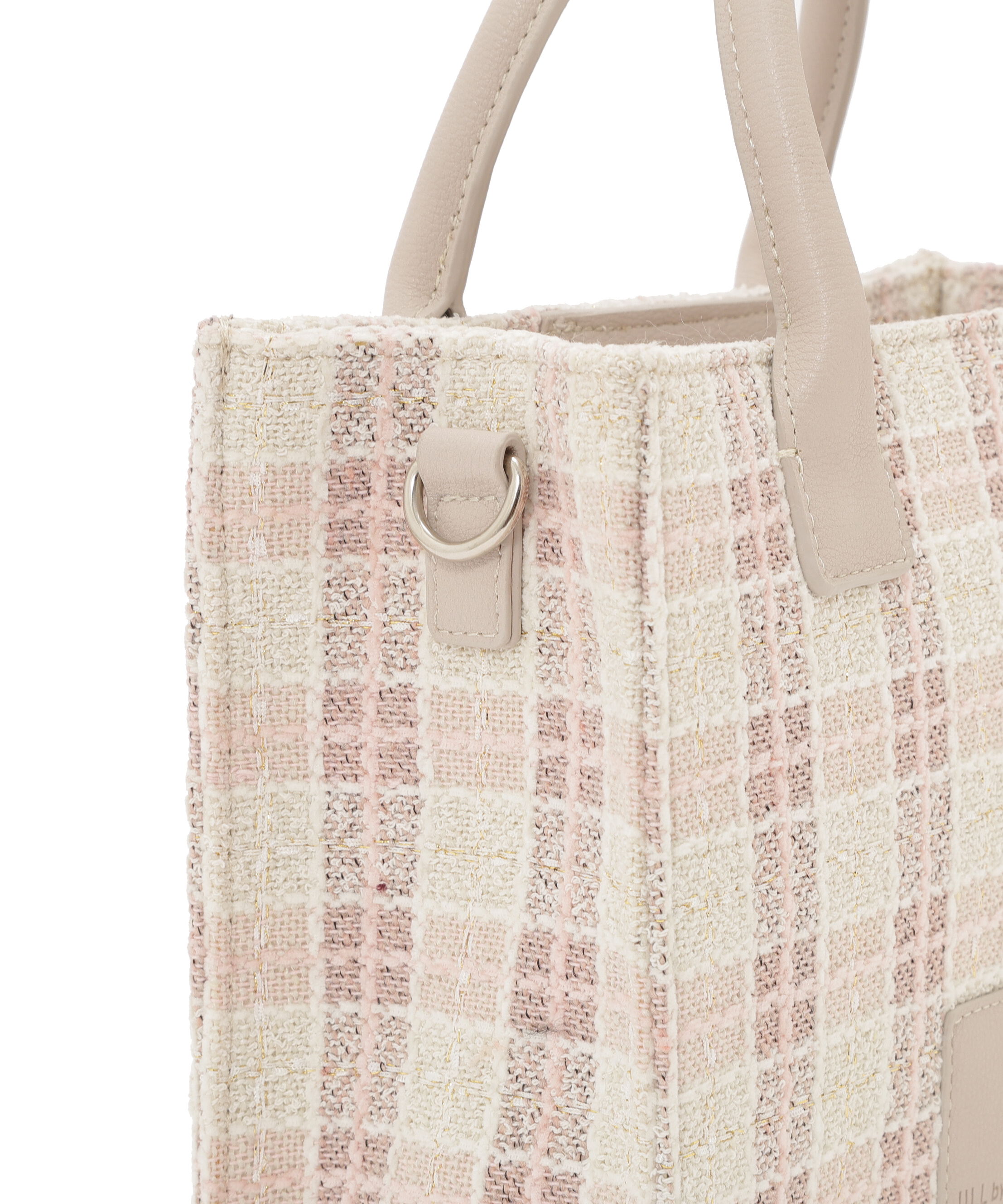  「ツイードチェックトートバッグ」|その他|