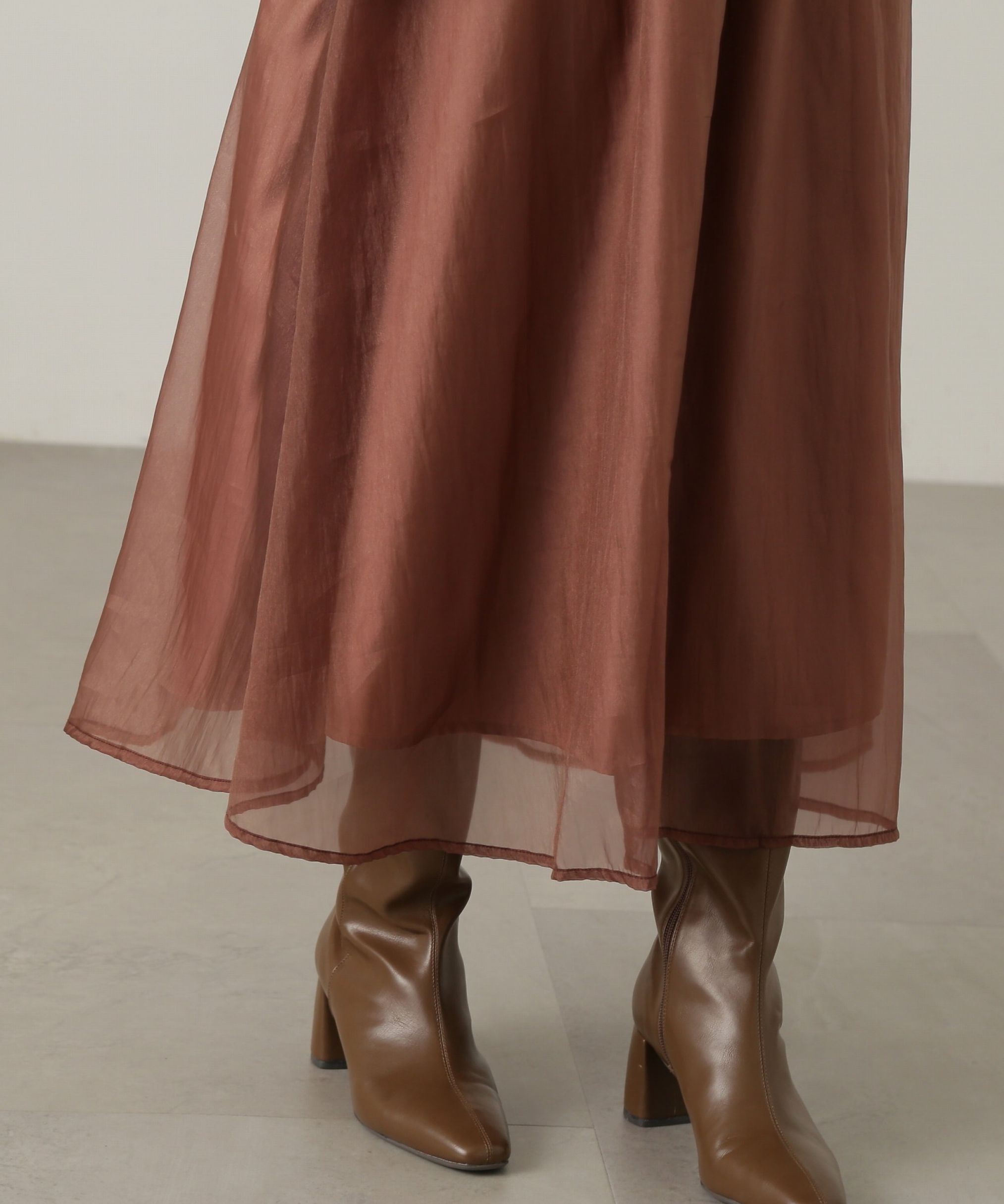 PROPORTION BODY DRESSING「テープヤーンニットドッキングワンピース」|ワンピース|