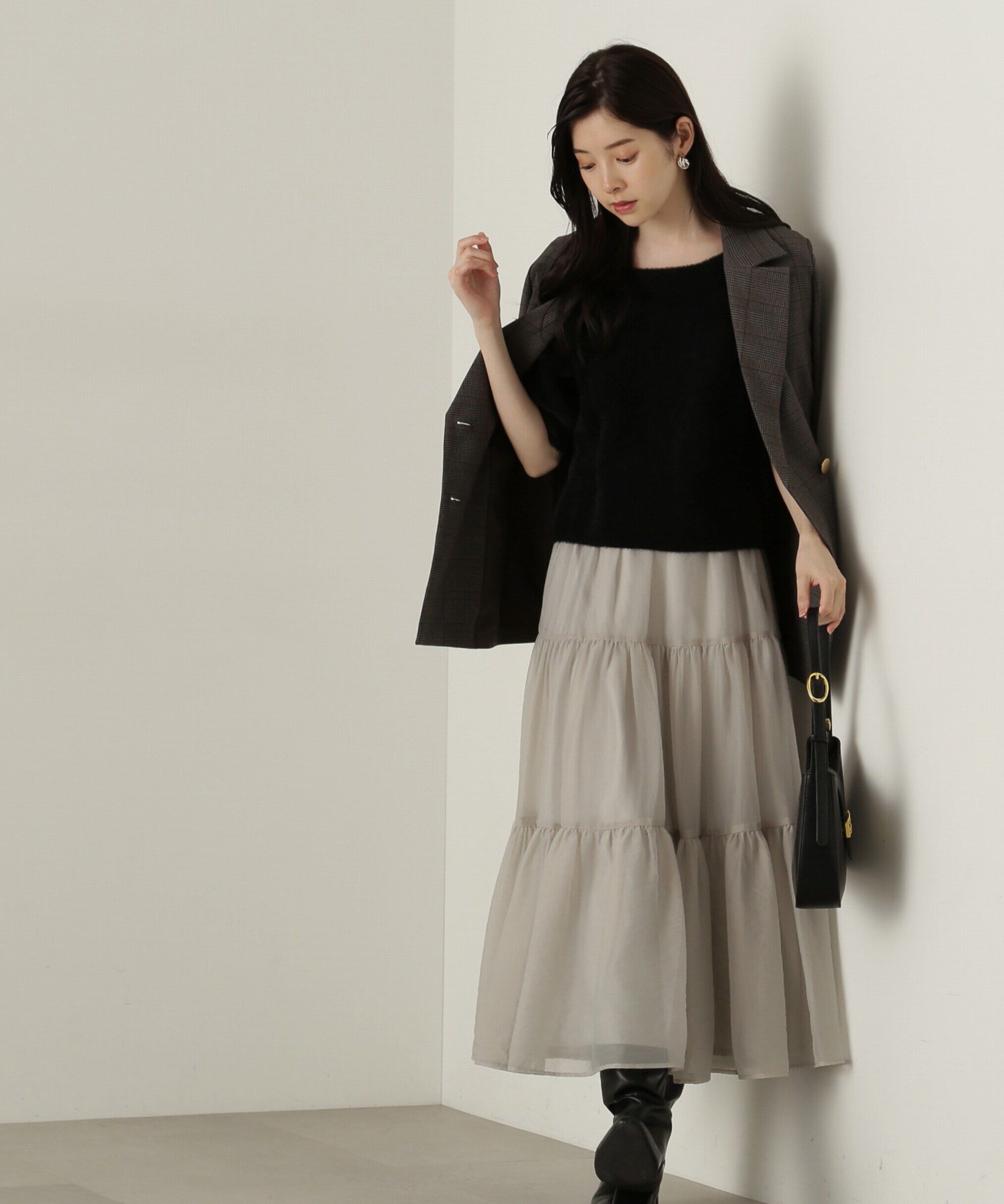 PROPORTION BODY DRESSING「ミニフェザーニット24AW」|ニット・セーター|