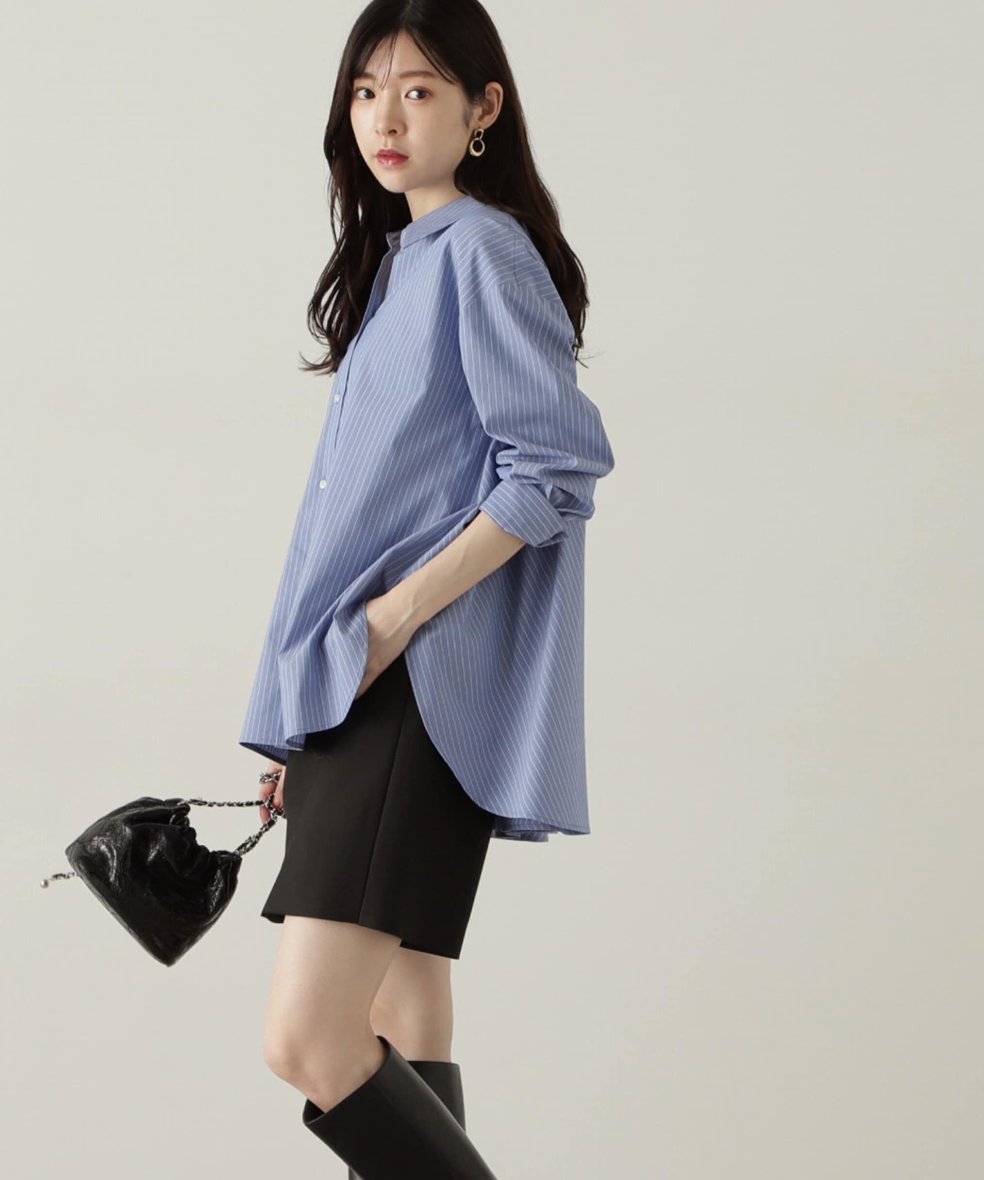 PROPORTION BODY DRESSING「スカート風ショートパンツ24AW」|その他|ブラック