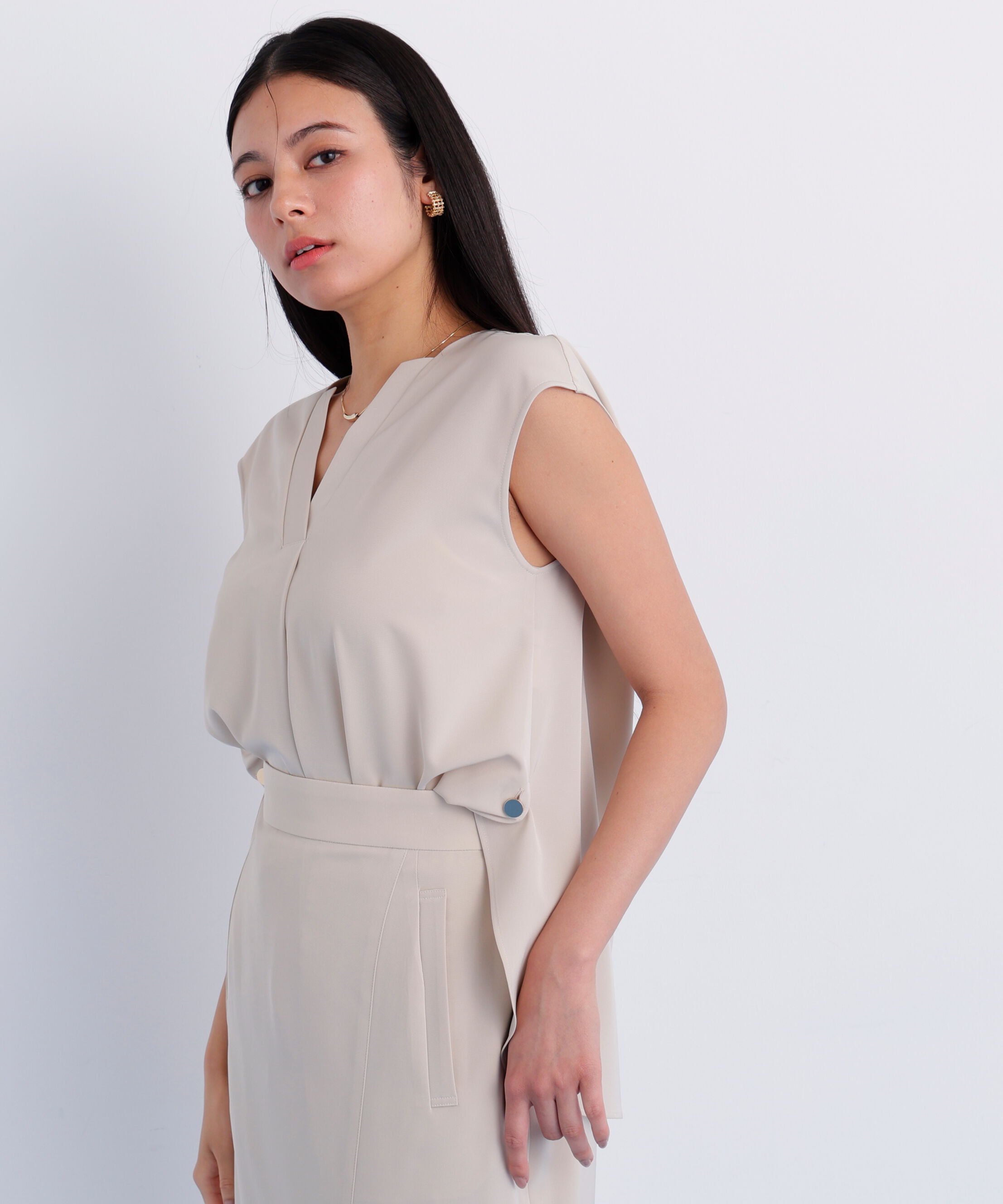  「セットアップＴブラウス」|シャツ・ブラウス|