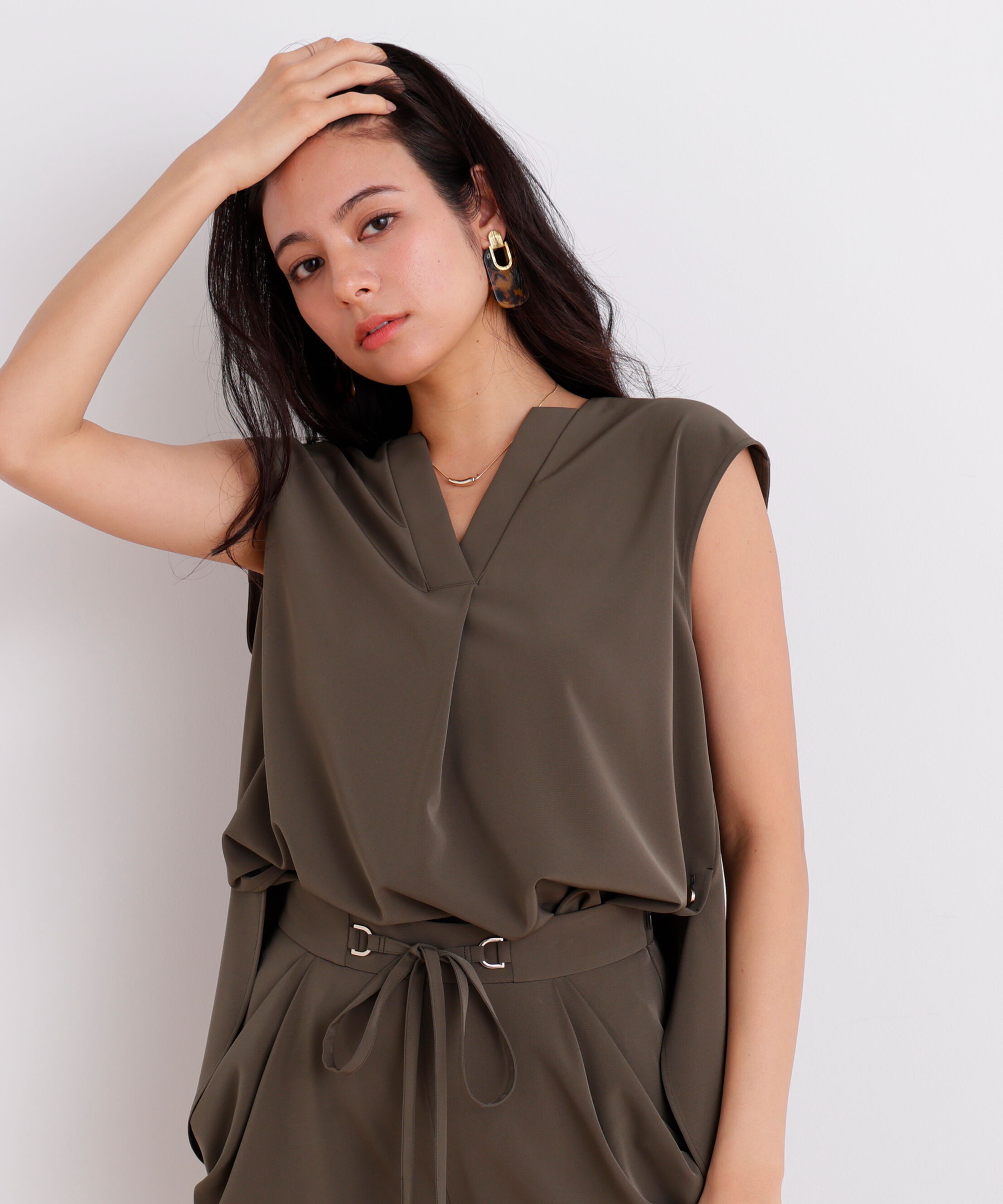  「セットアップＴブラウス」|シャツ・ブラウス|