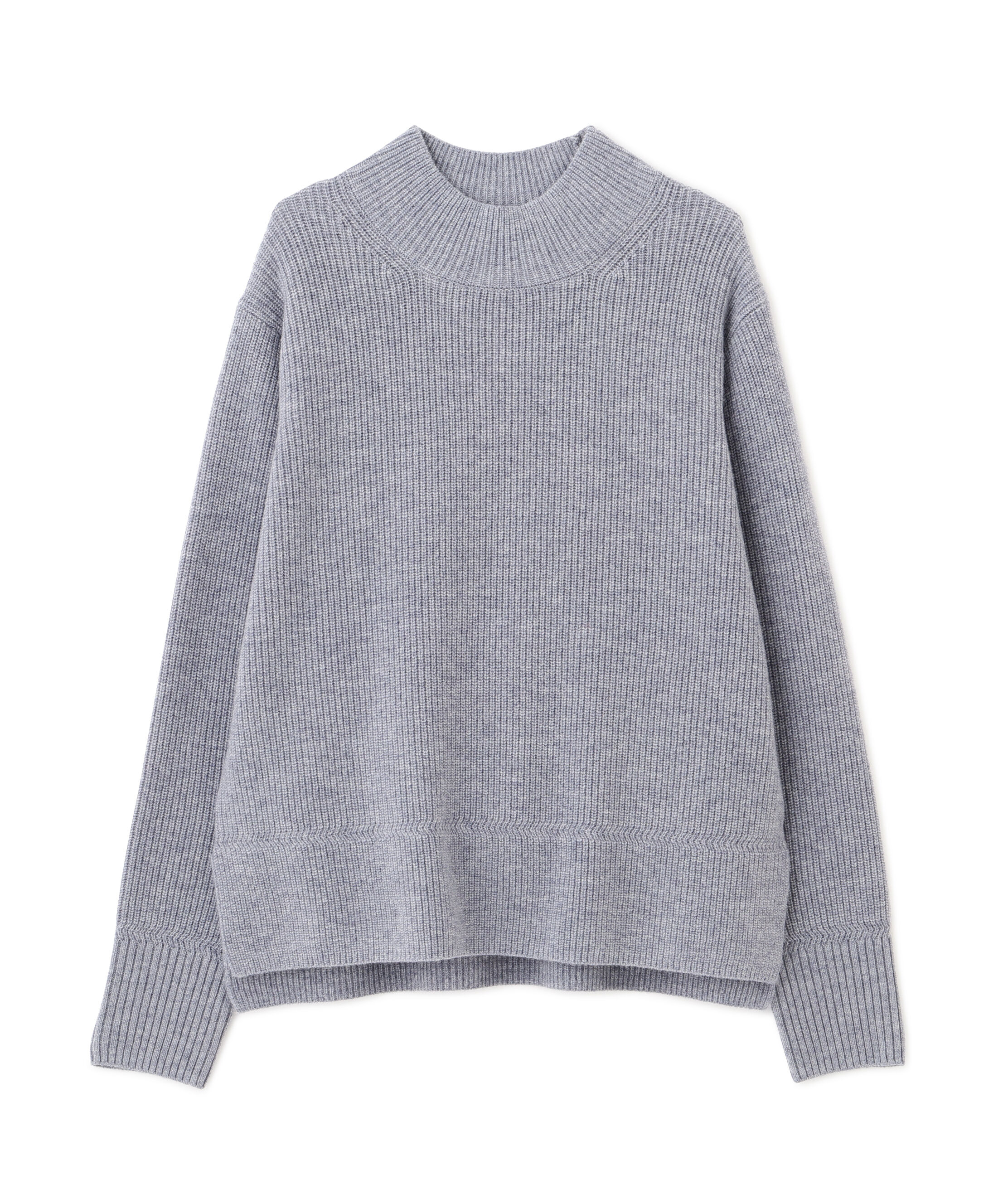  「◆ウールハイネック片畦プルオーバー」|ニット・セーター|