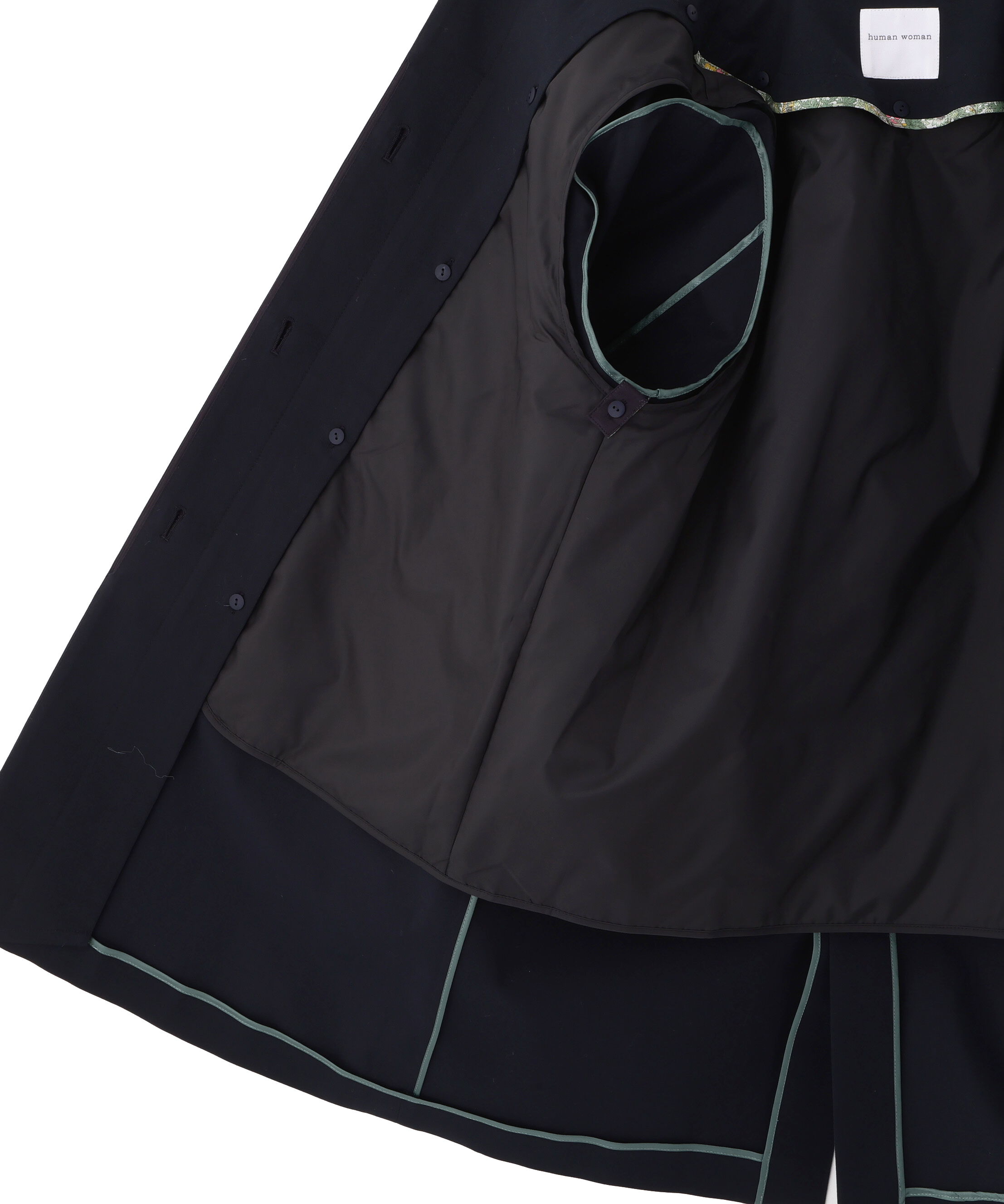  「◆ライナー付きフラップノーカラーコート」|その他|