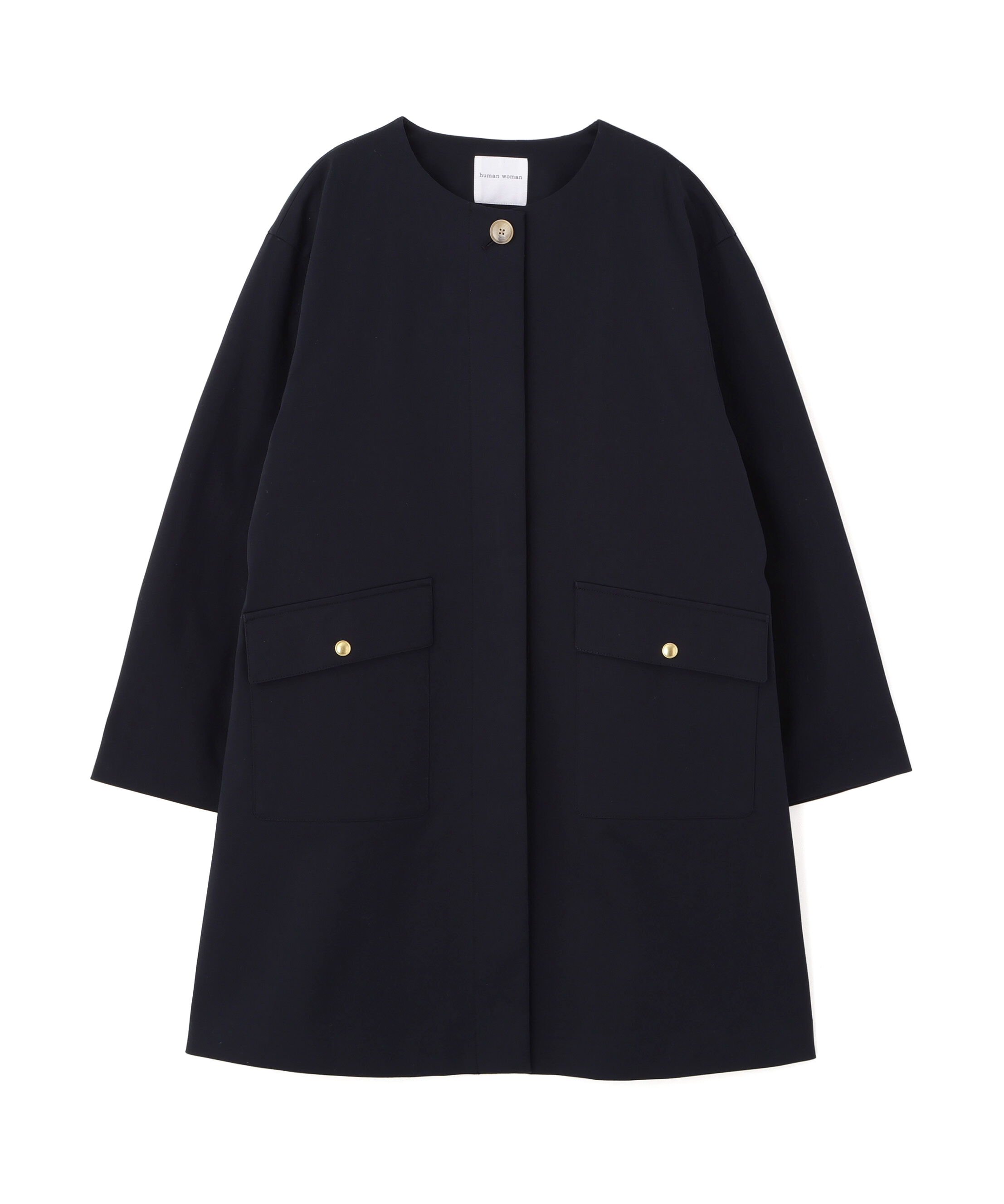  「◆ライナー付きフラップノーカラーコート」|その他|