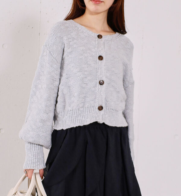 archives「スラブニットカーディガン」|カーディガン|