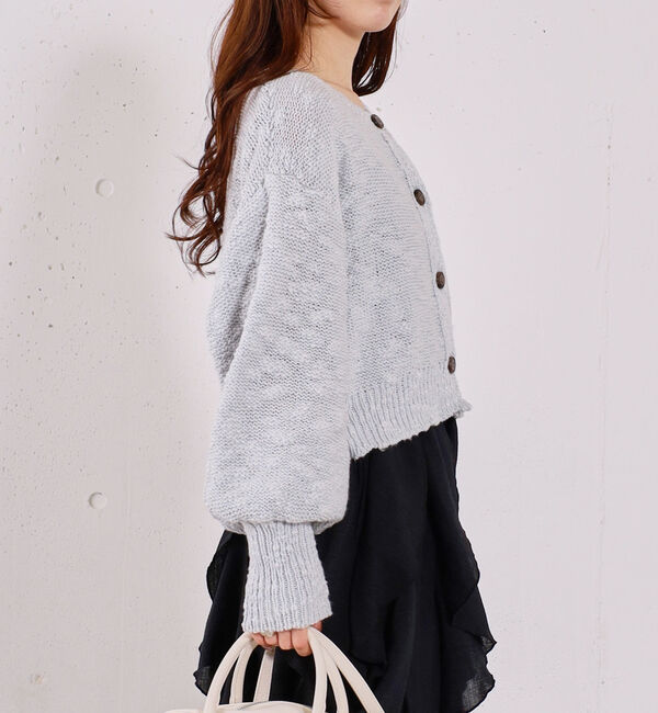 archives「スラブニットカーディガン」|カーディガン|