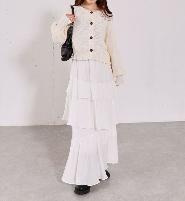 archives「スラブニットカーディガン」|カーディガン|