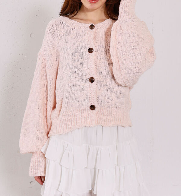 archives「スラブニットカーディガン」|カーディガン|