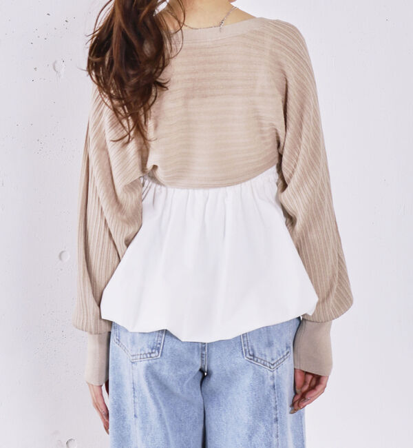 archives「バルーンビスチェ&times;ニットボレロＳＥＴ」|カーディガン|