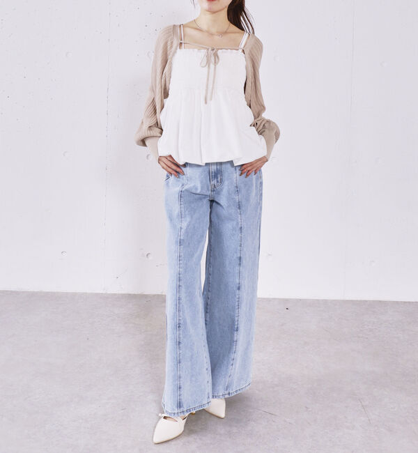 archives「バルーンビスチェ&times;ニットボレロＳＥＴ」|カーディガン|