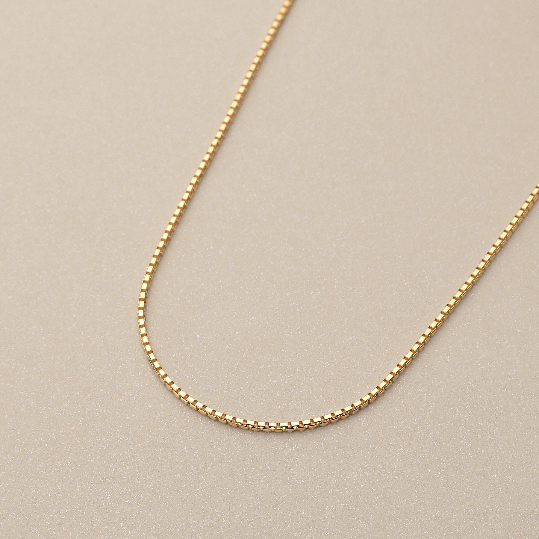 COCOSHNIK「K10ベネチアンセパレート ネックレス」|ネックレス|