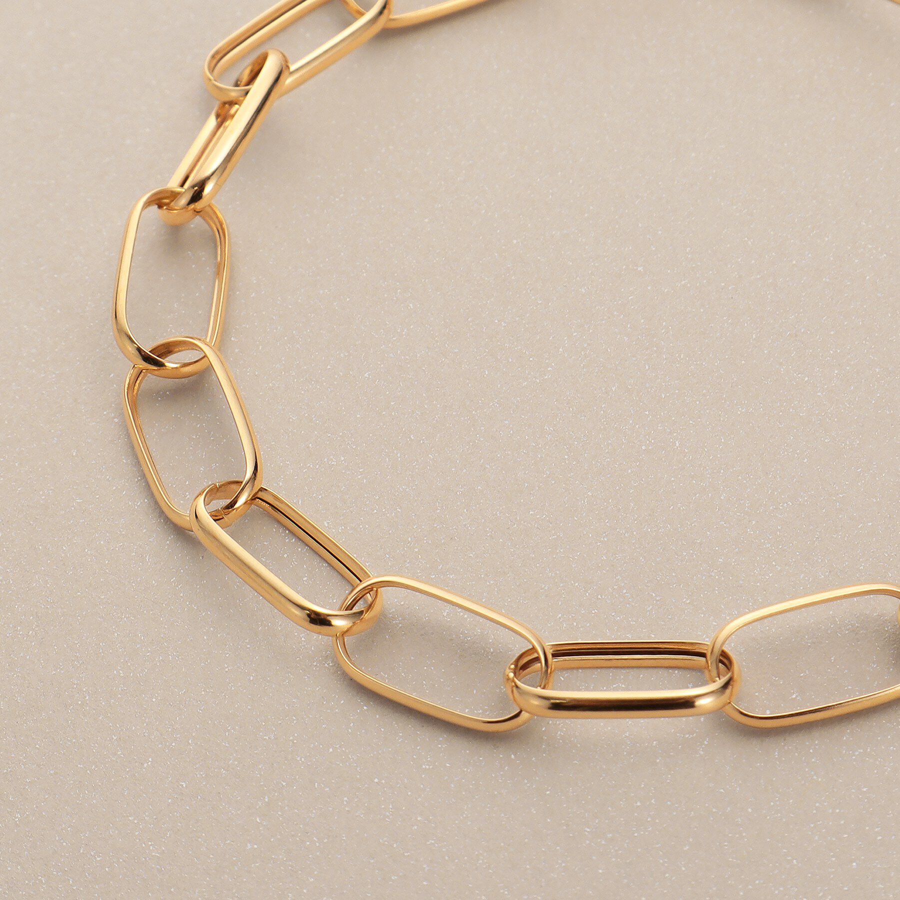 COCOSHNIK「K18中空MVトラック ブレスレット」|ブレスレット・バングル|