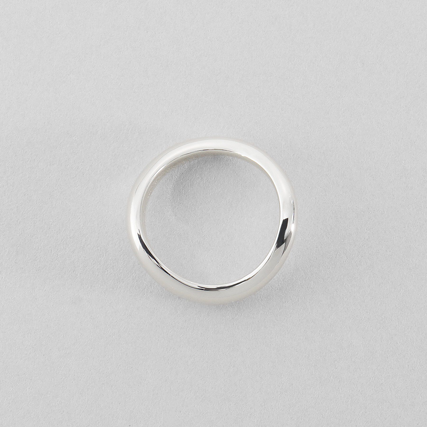 COCOSHNIK ONKITSCH「シルバー ウェーブラインリングL」|リング|