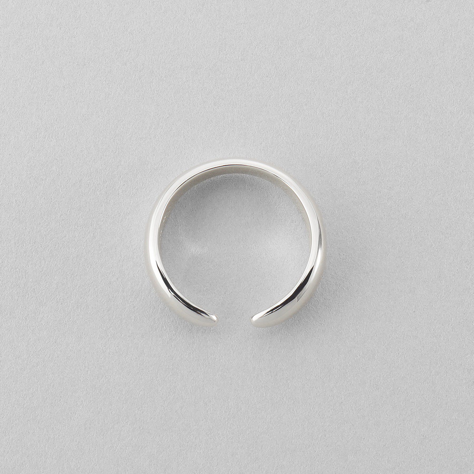 COCOSHNIK ONKITSCH「シルバー ポインテッドオープンリング」|リング|