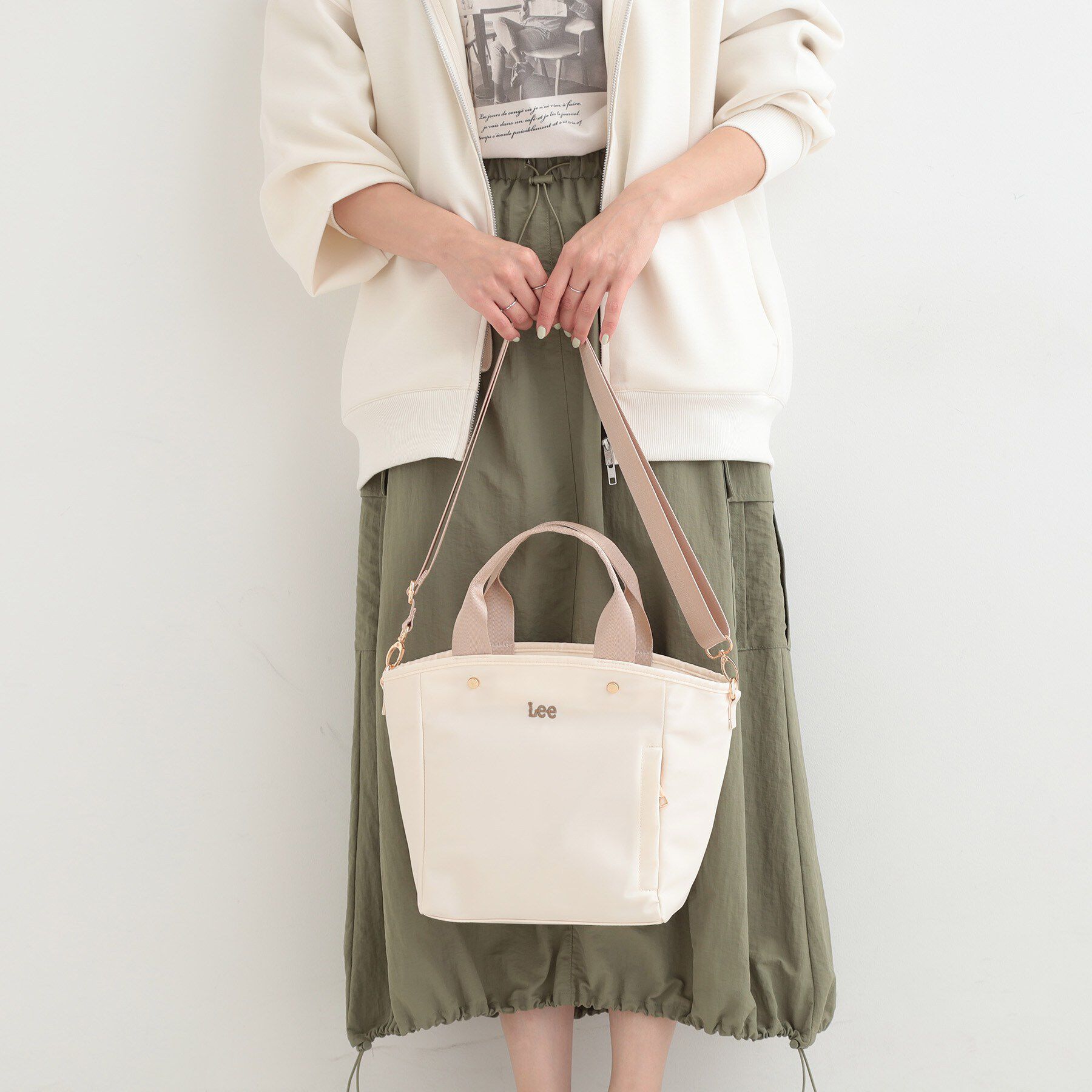 SHOO･LA･RUE「【Lee別注／撥水】6ポケットトートバッグ」|トートバッグ|