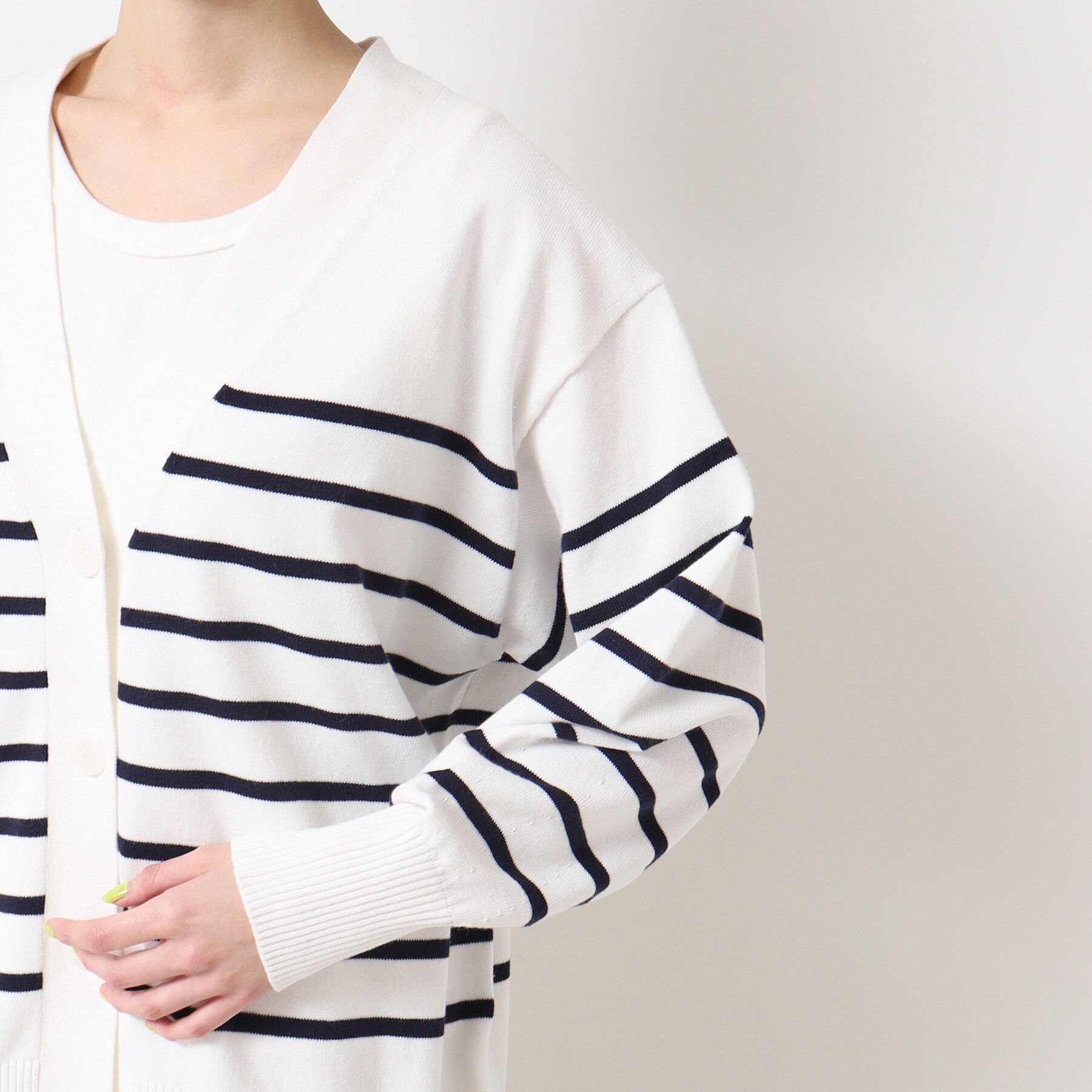 Dessin「【洗える】オーバーシルエットVネックカーディガン」|カーディガン|