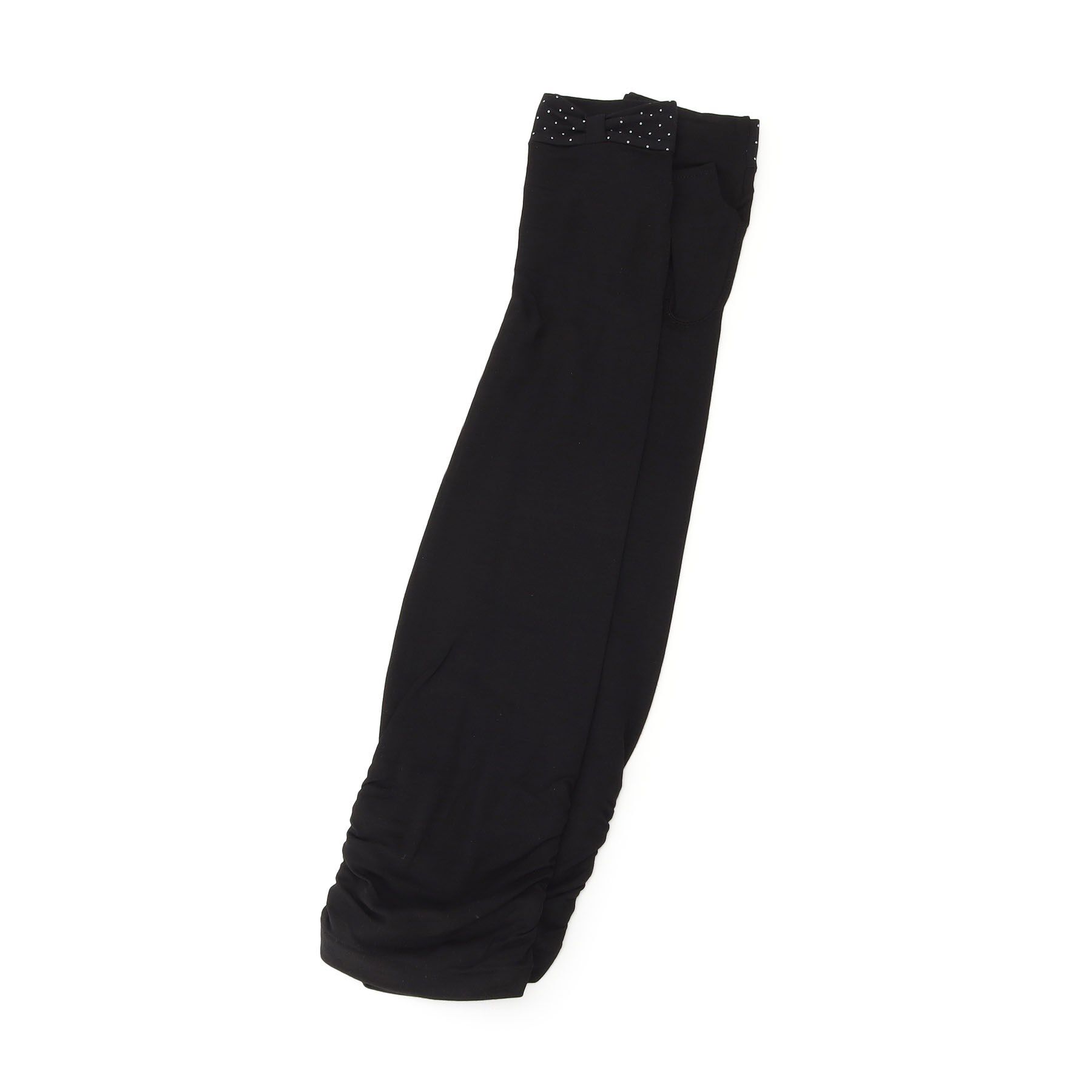 ITS&rsquo;DEMO「【接触冷感／洗える】ドットリボンUVカバー」|手袋|ブラック(019)