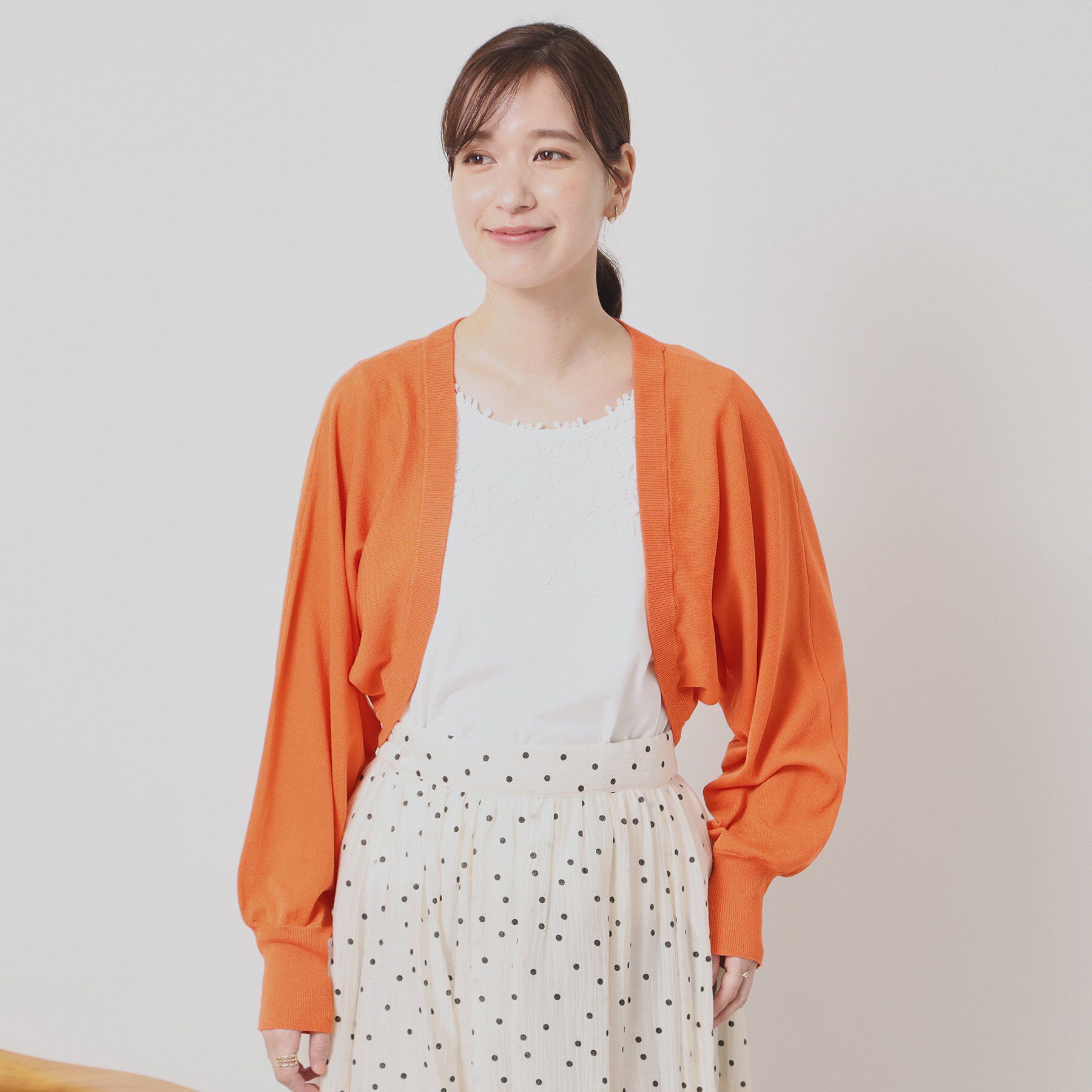 ITS&rsquo;DEMO「【UV／接触冷感／毛玉防止／手洗い可】ニットボレロ」|カーディガン|