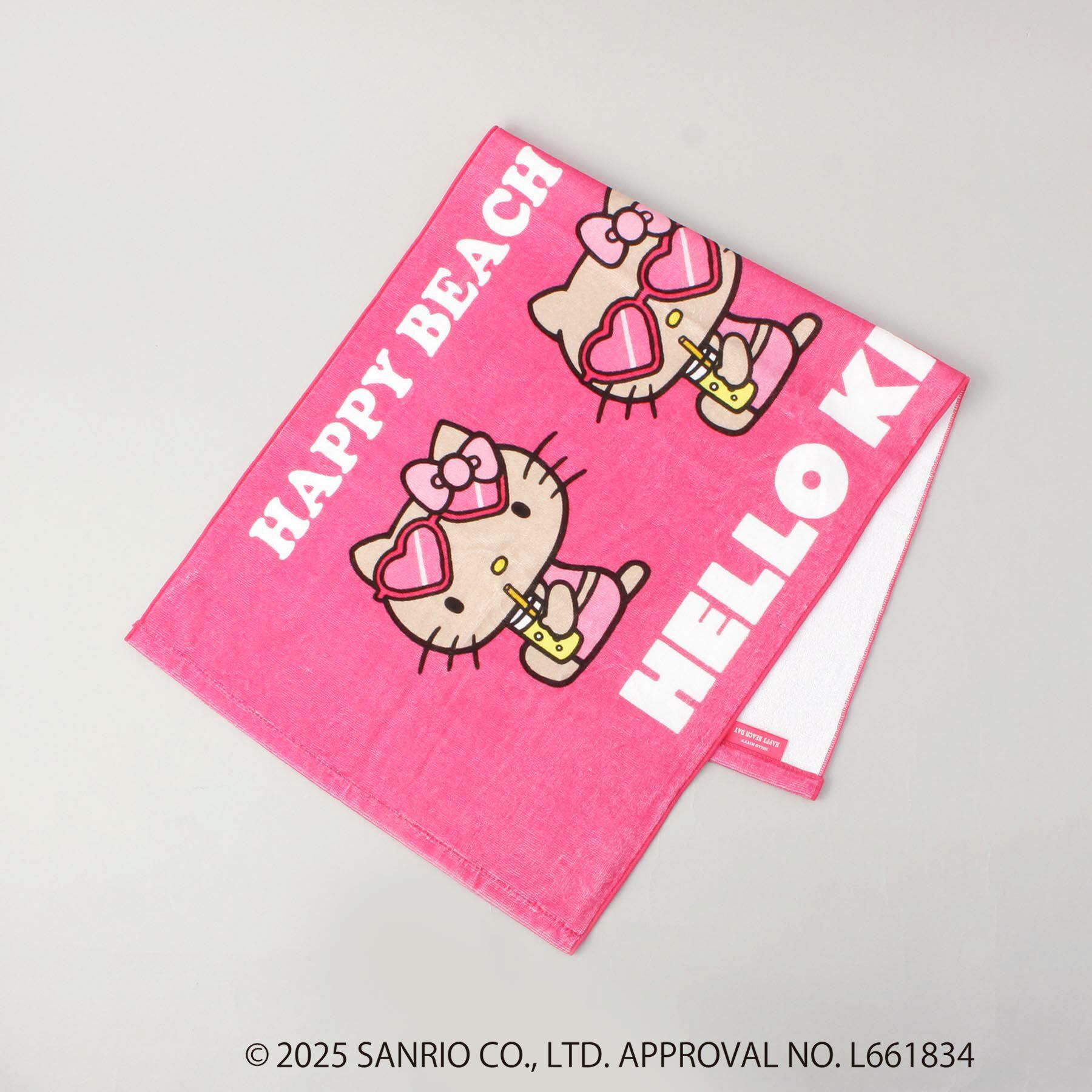 212 KITCHEN STORE「日焼けハローキティ フェイスタオル PK」|その他|その他