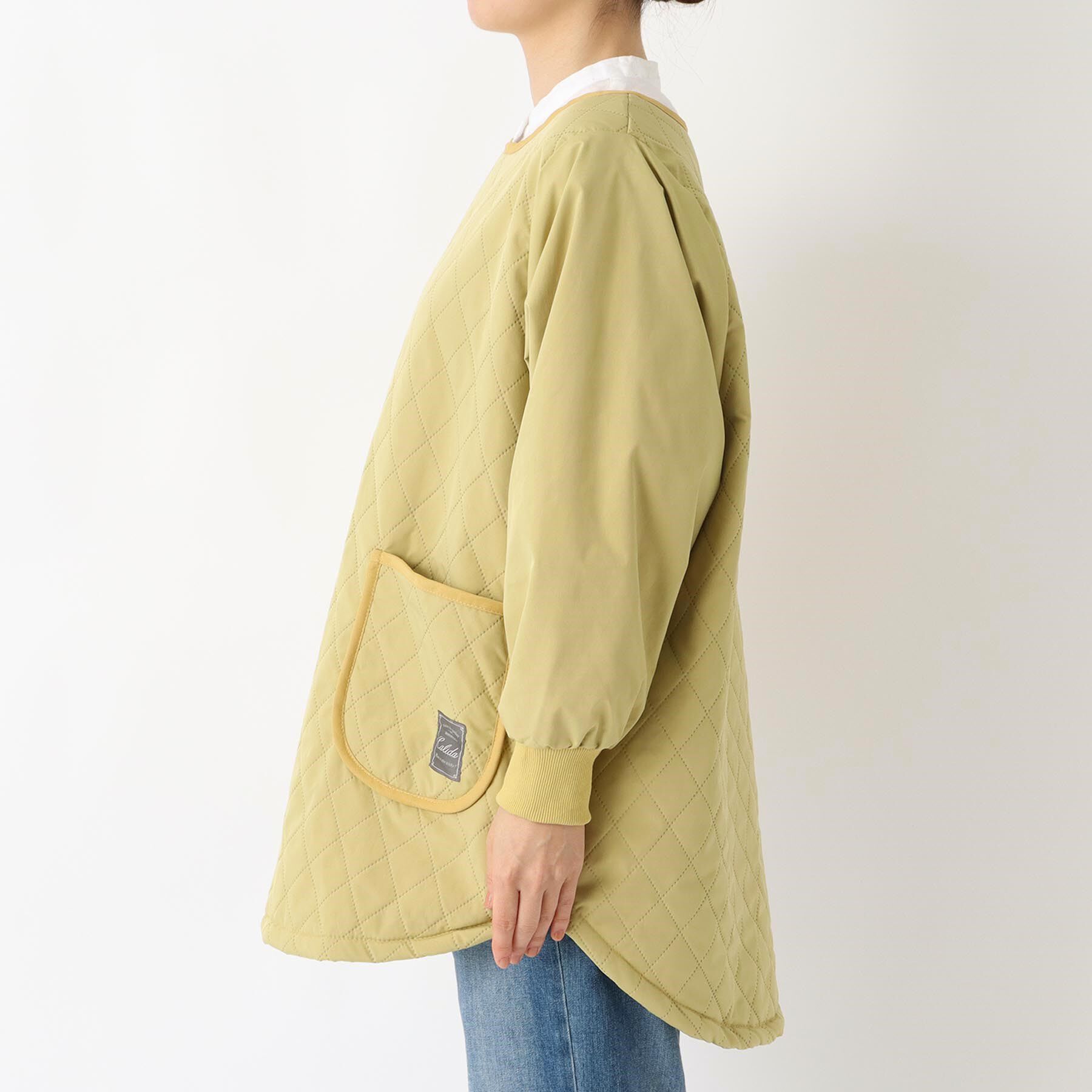 212 KITCHEN STORE「カリダ 裏ボア割烹着 YE」|食器・キッチングッズ|