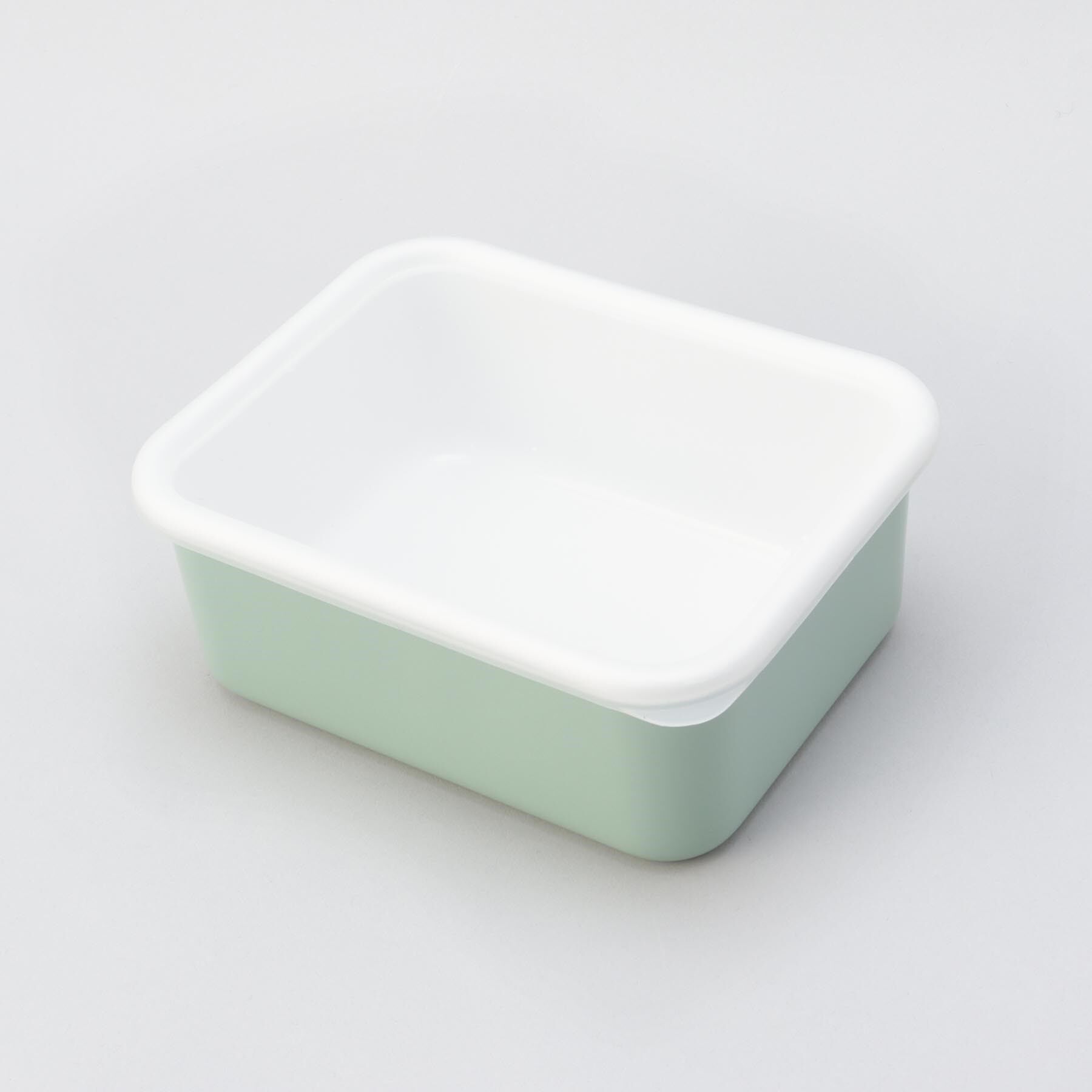 212 KITCHEN STORE「富士ホーロー深型角容器 ヴィンテージグリーン L ＜212Kオリジナル＞」|食器・キッチングッズ|