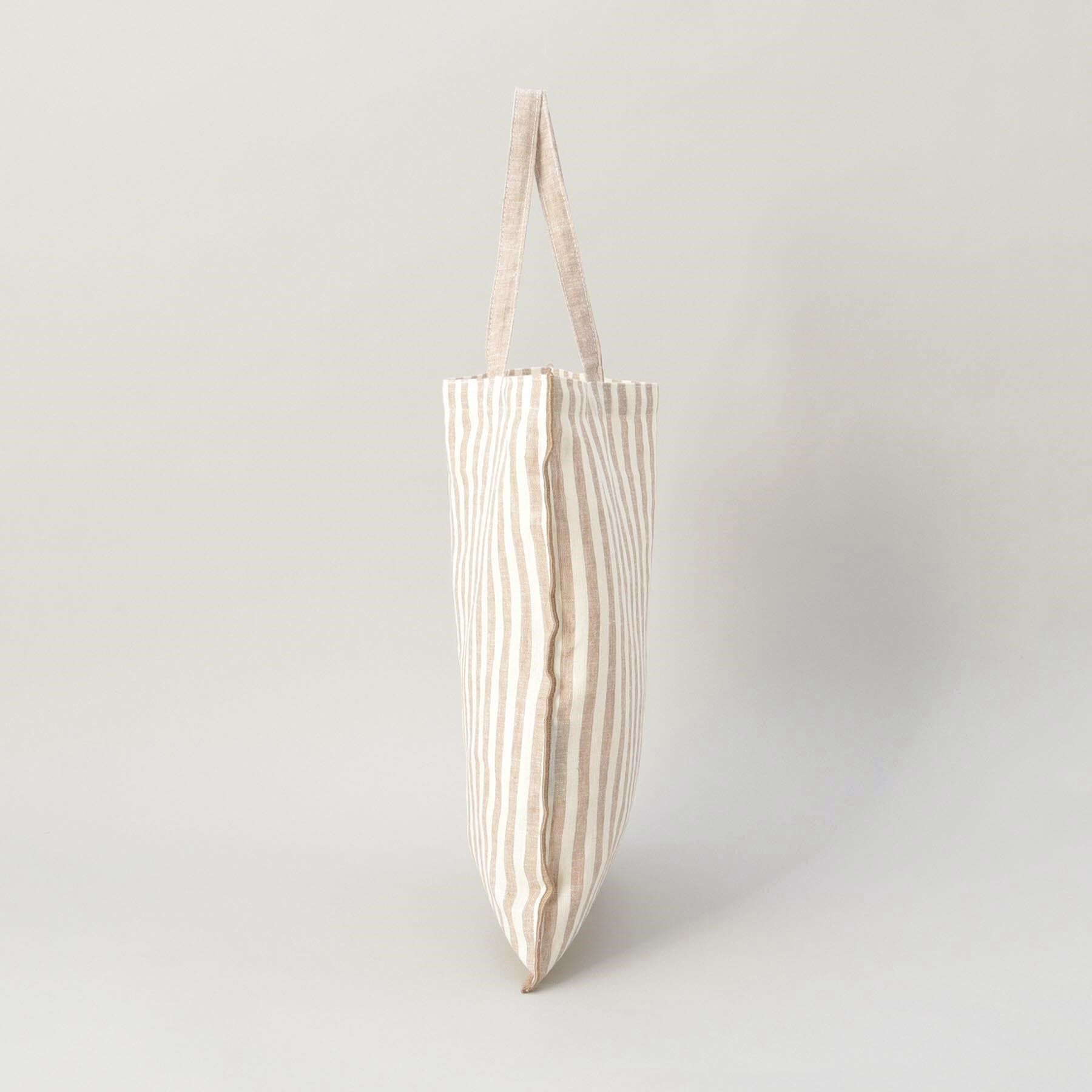 212 KITCHEN STORE「ブロックストライプ リネンコットン エコバッグ NT ＜212Kオリジナル ＞」|その他|