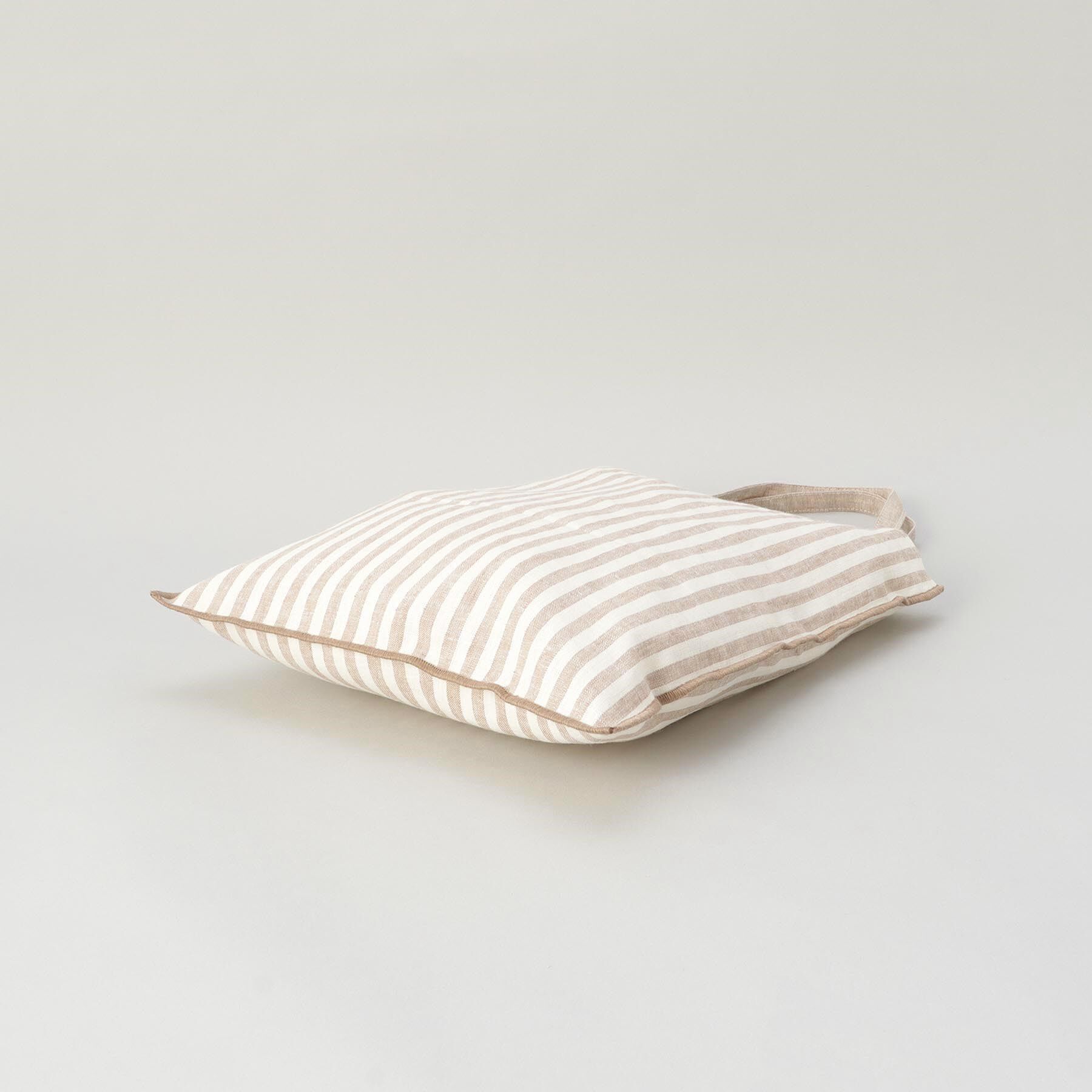 212 KITCHEN STORE「ブロックストライプ リネンコットン エコバッグ NT ＜212Kオリジナル ＞」|その他|