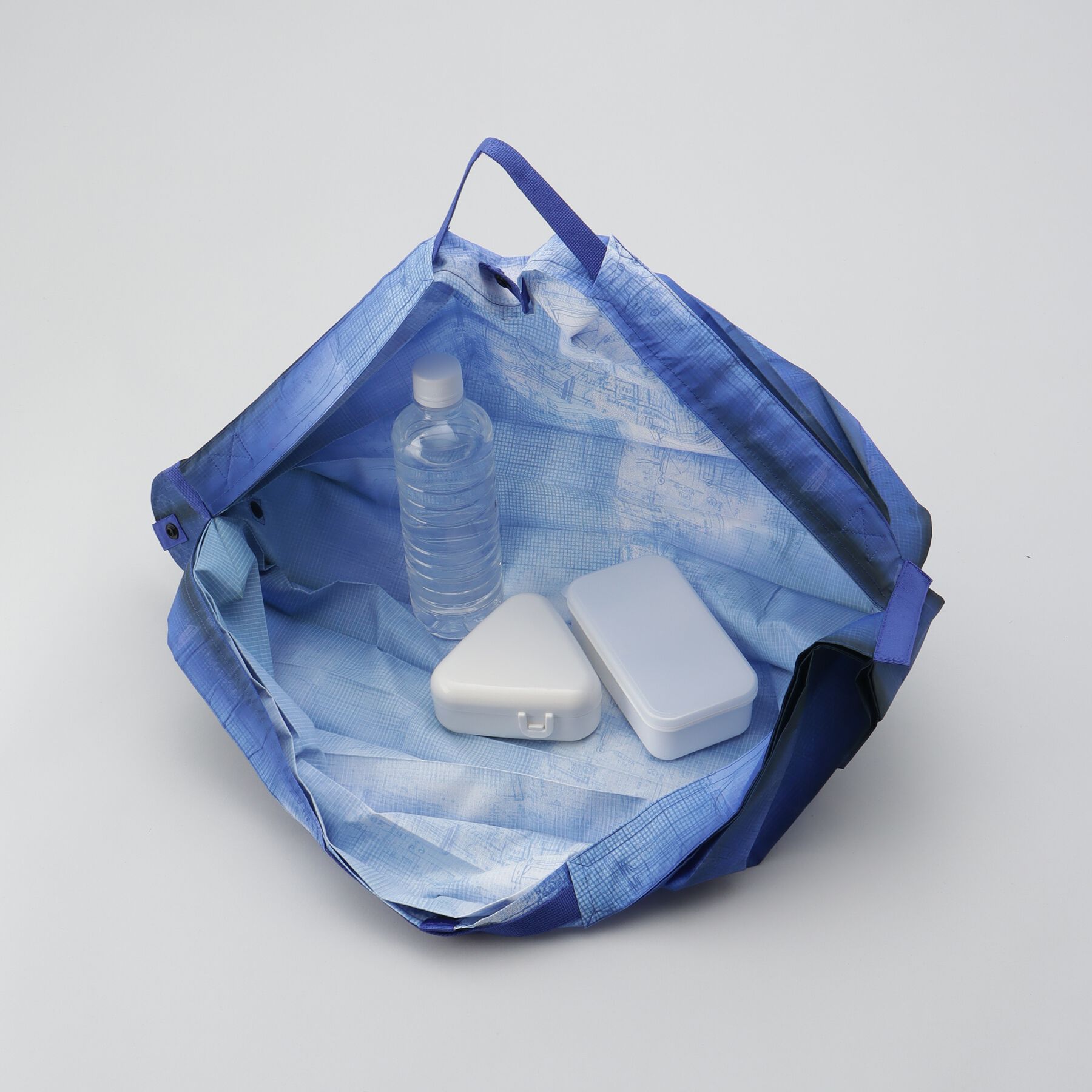 212 KITCHEN STORE「コンパクトバッグＭ・構想 ブルー ＜Shupatto シュパット＞」|その他|