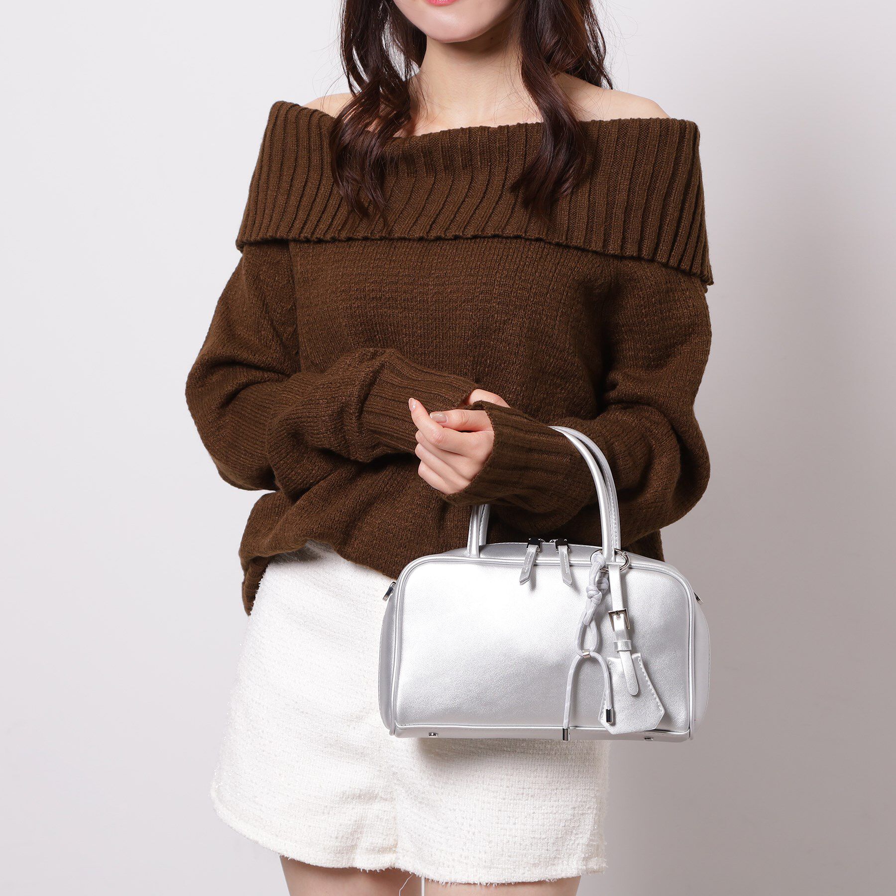 ESPERANZA「チャーム付横長ボストンバッグ」|ボストンバッグ|