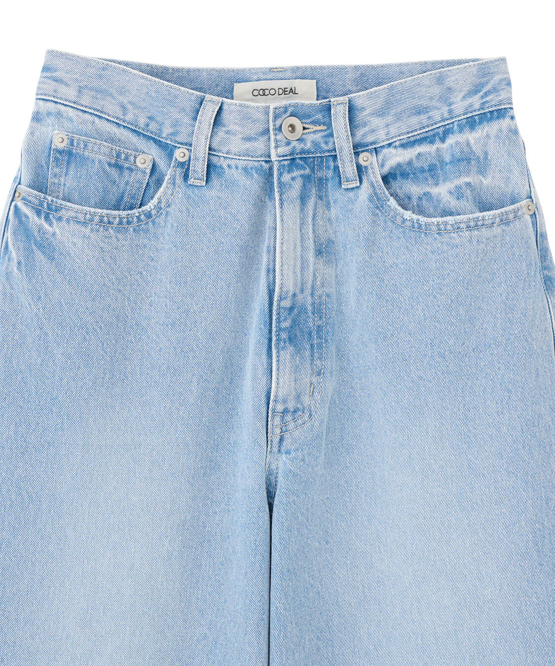 COCO DEAL「フレアワイドデニムパンツ」|デニム|