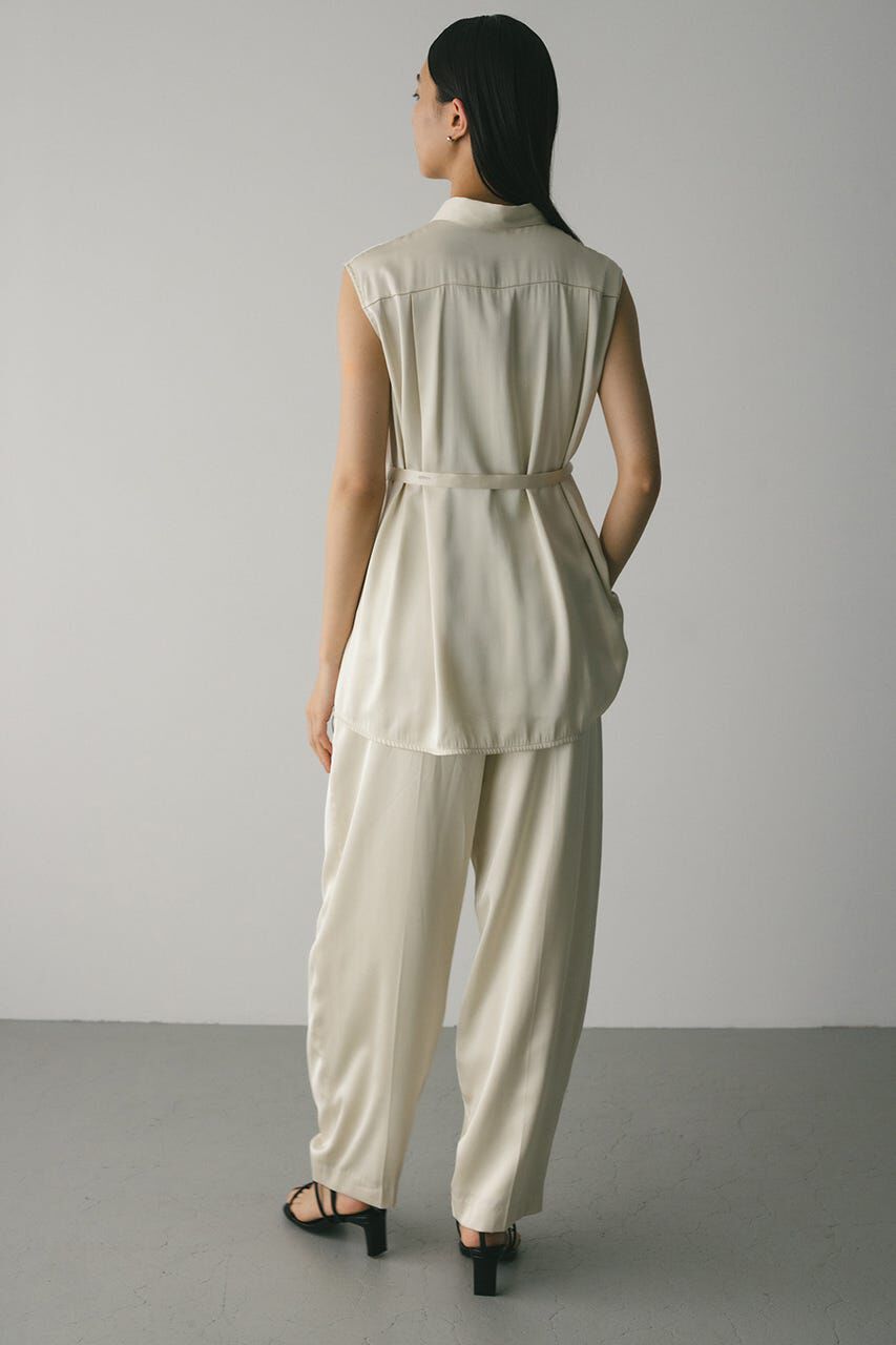 STYLEMIXER「サテンベルトシャツ」|シャツ・ブラウス|