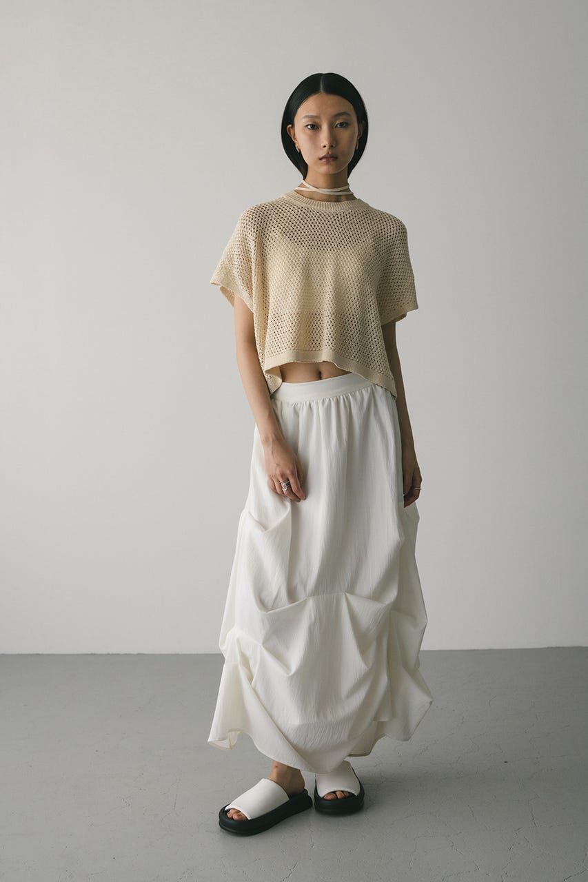 STYLEMIXER「ルーズクロシェニットトップ」|ニット・セーター|