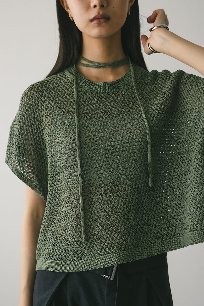 STYLEMIXER「ルーズクロシェニットトップ」|ニット・セーター|