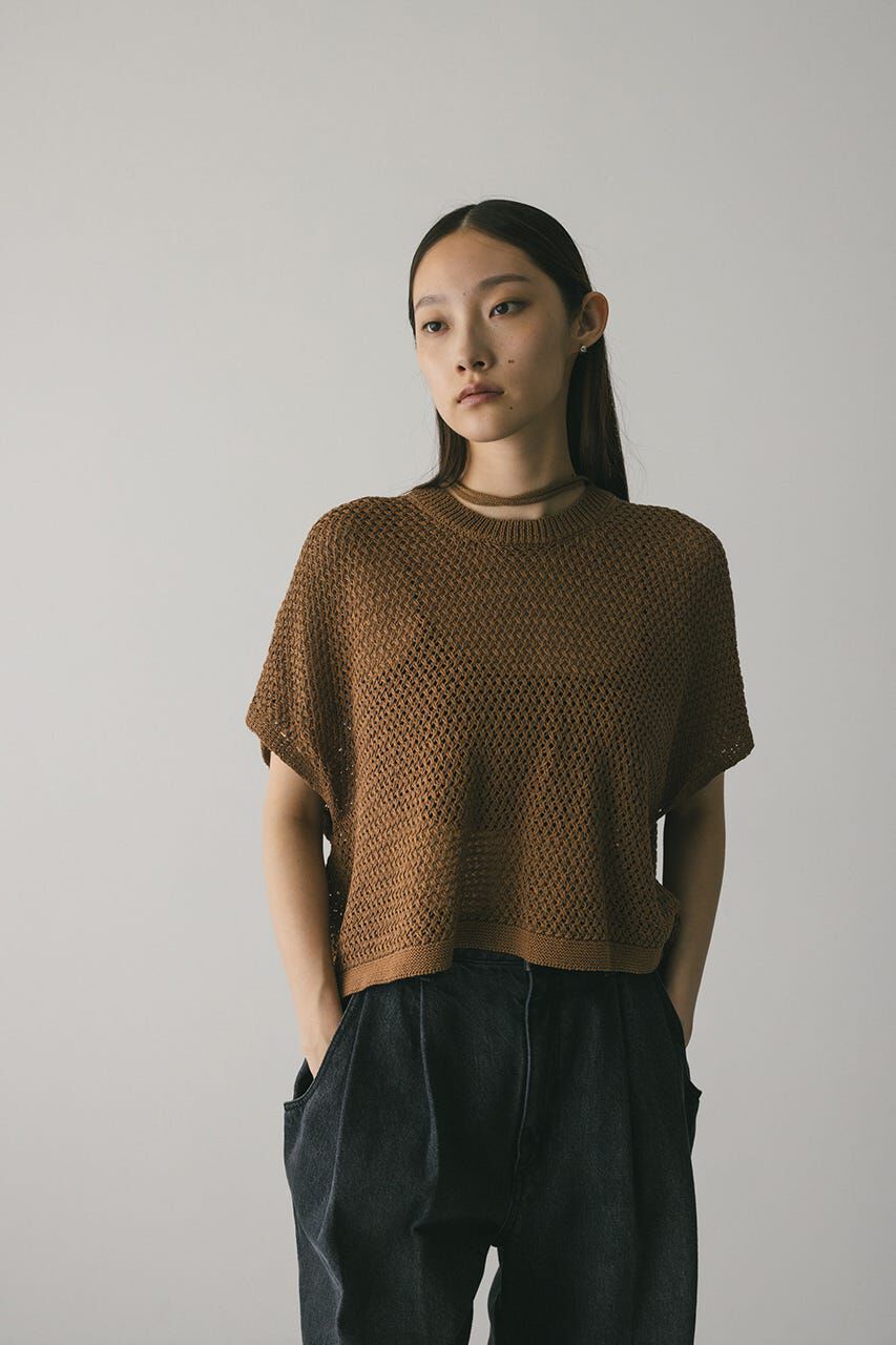 STYLEMIXER「ルーズクロシェニットトップ」|ニット・セーター|CAM