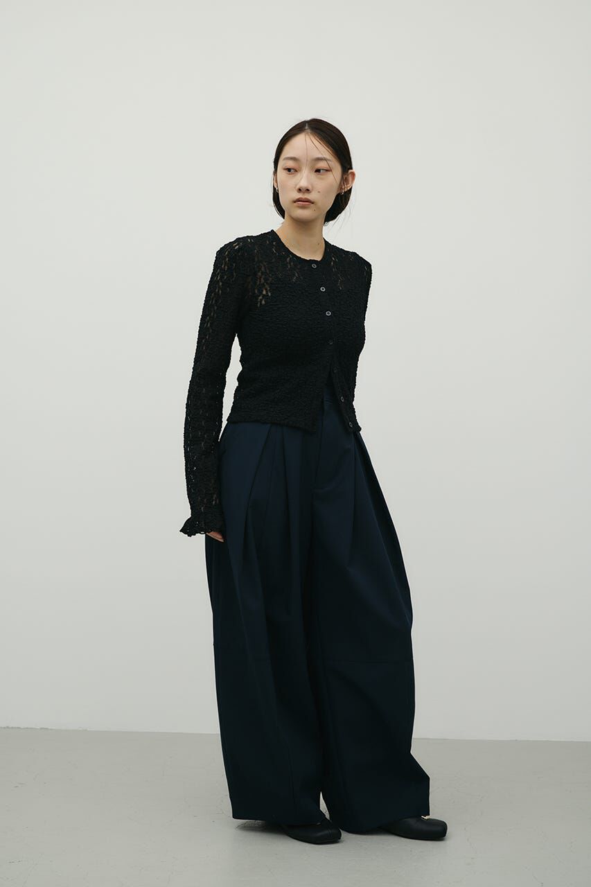 STYLEMIXER「タックショルダーレースカーデ」|Tシャツ・カットソー|