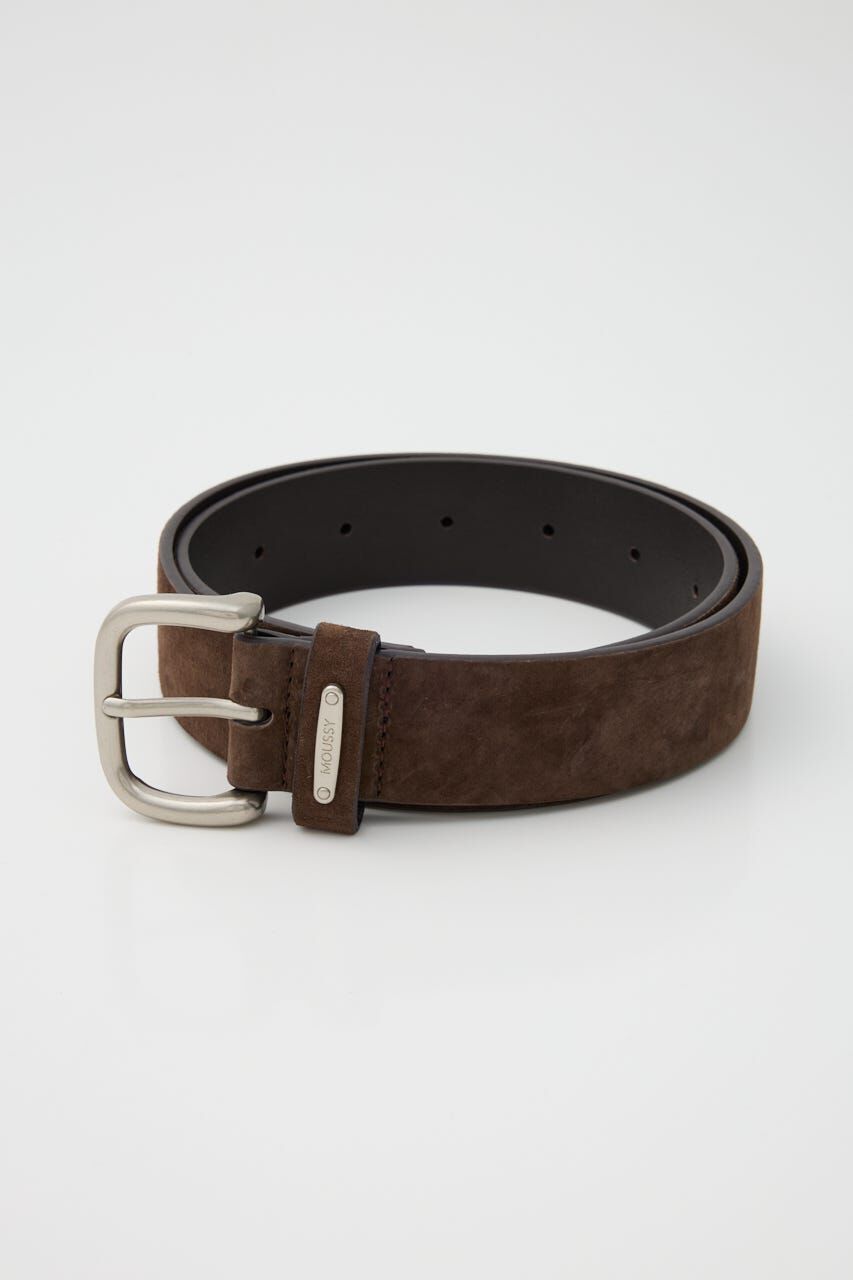 MOUSSY「SUEDE LEATHER ベルト」|ベルト|D/BRN3