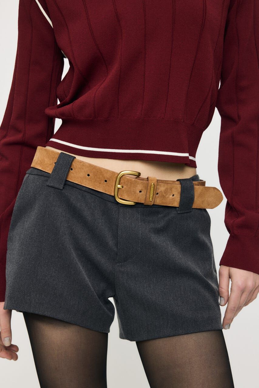 MOUSSY「SUEDE LEATHER ベルト」|ベルト|