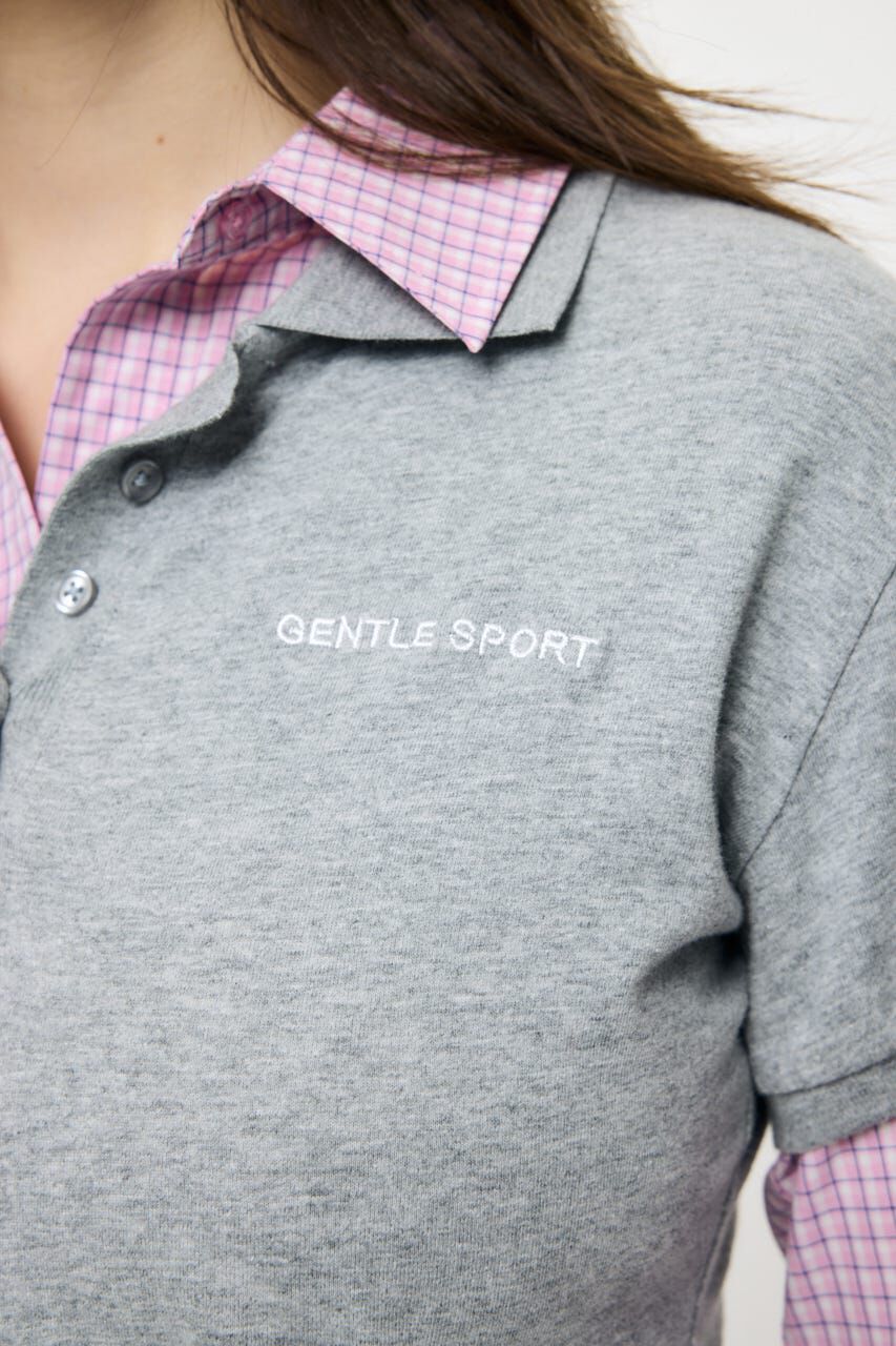 MOUSSY「SHIRT SLEEVE STRIPED POLO Tシャツ」|Tシャツ・カットソー|