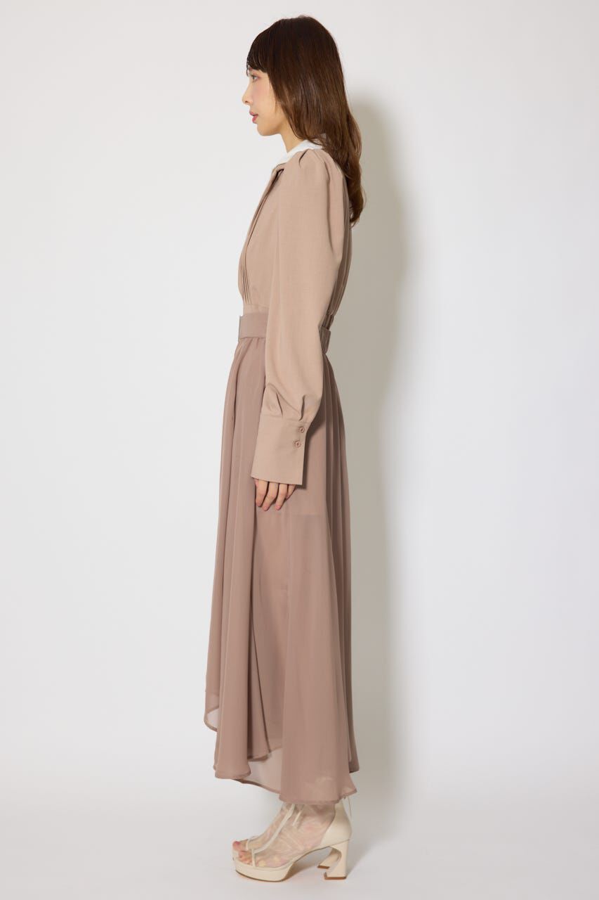 rienda「2WAYテーラーWカラーワンピース」|ワンピース|