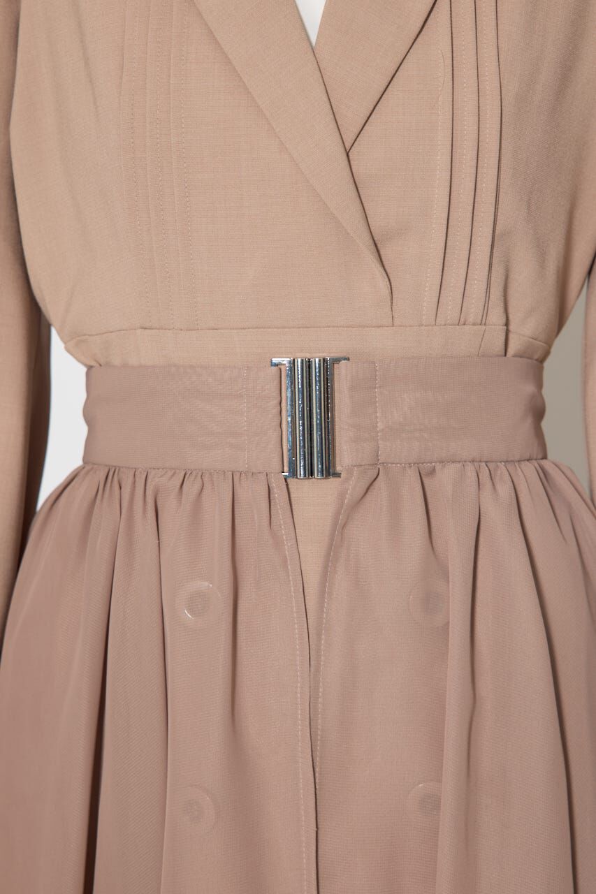 rienda「2WAYテーラーWカラーワンピース」|ワンピース|