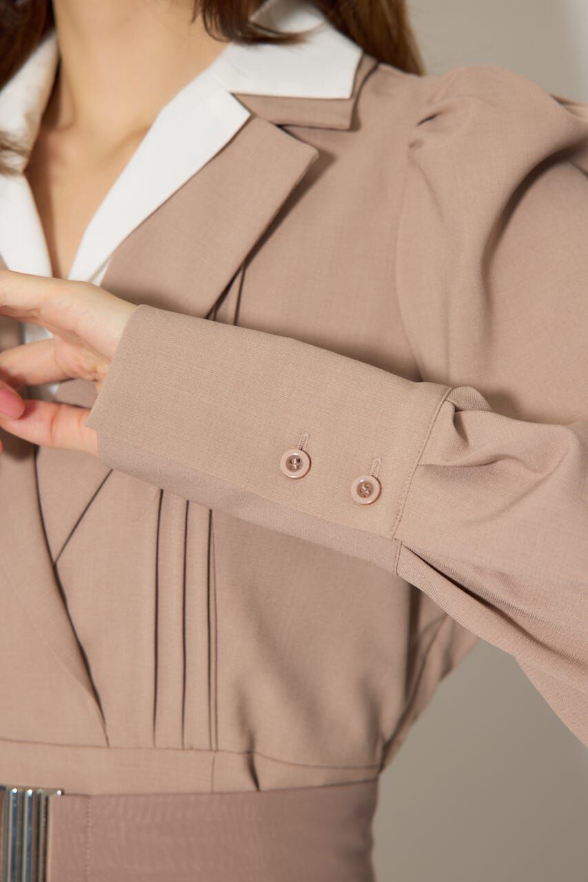 rienda「2WAYテーラーWカラーワンピース」|ワンピース|