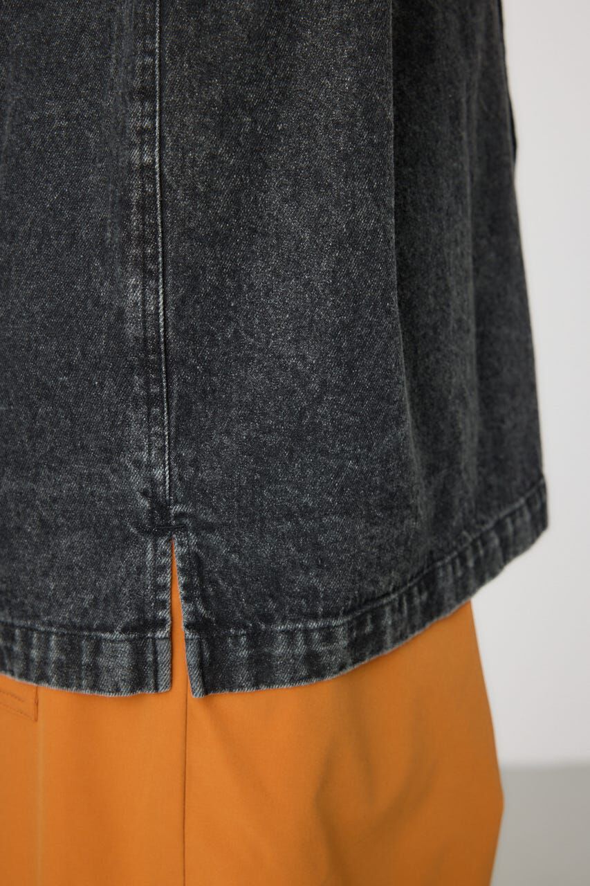 RODEO CROWNS「バックロゴフードデニムシャツ」|シャツ・ブラウス|