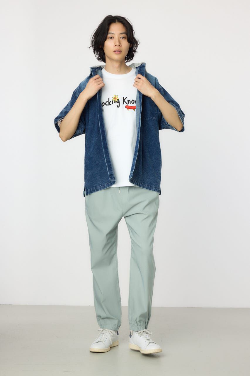 RODEO CROWNS「バックロゴフードデニムシャツ」|シャツ・ブラウス|