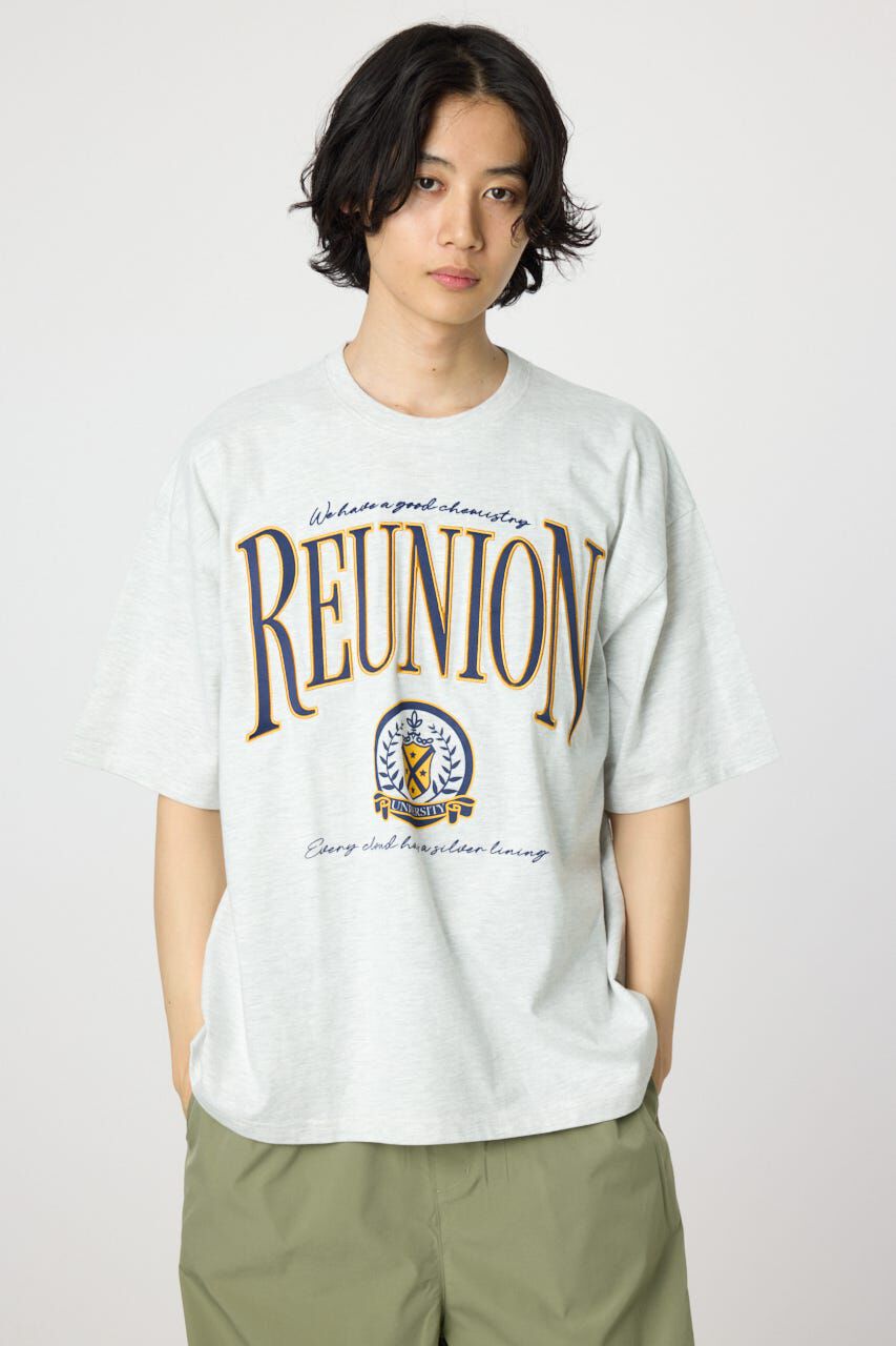 RODEO CROWNS「アップリケカレッジロゴTシャツ」|Tシャツ・カットソー|L/T.GRY1