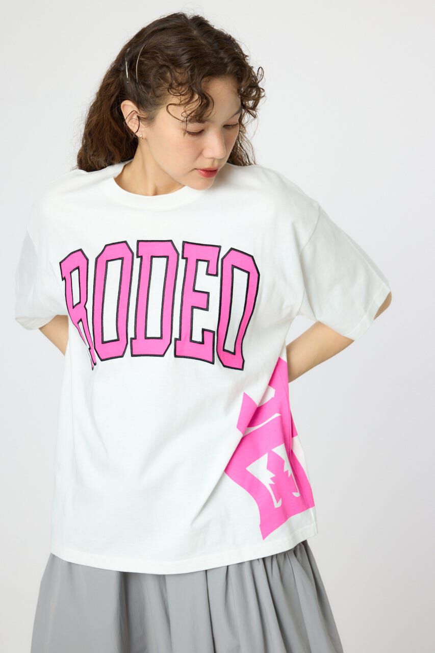 RODEO CROWNS「ネオンロゴTシャツ」|Tシャツ・カットソー|WHT