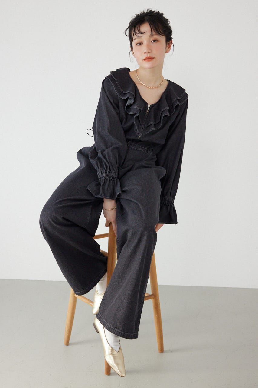 RODEO CROWNS「フリルデニムオールインワン」|その他|