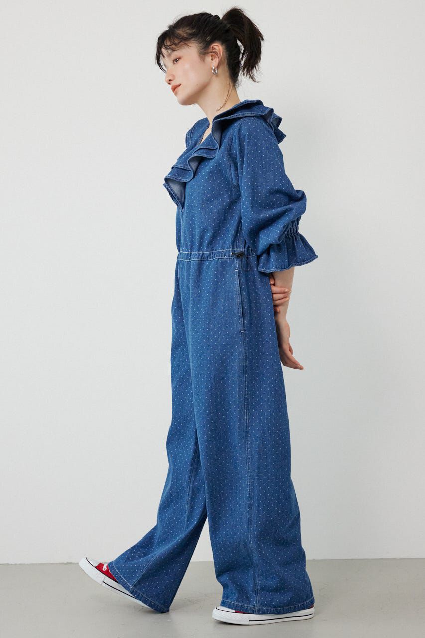 RODEO CROWNS「フリルデニムオールインワン」|その他|