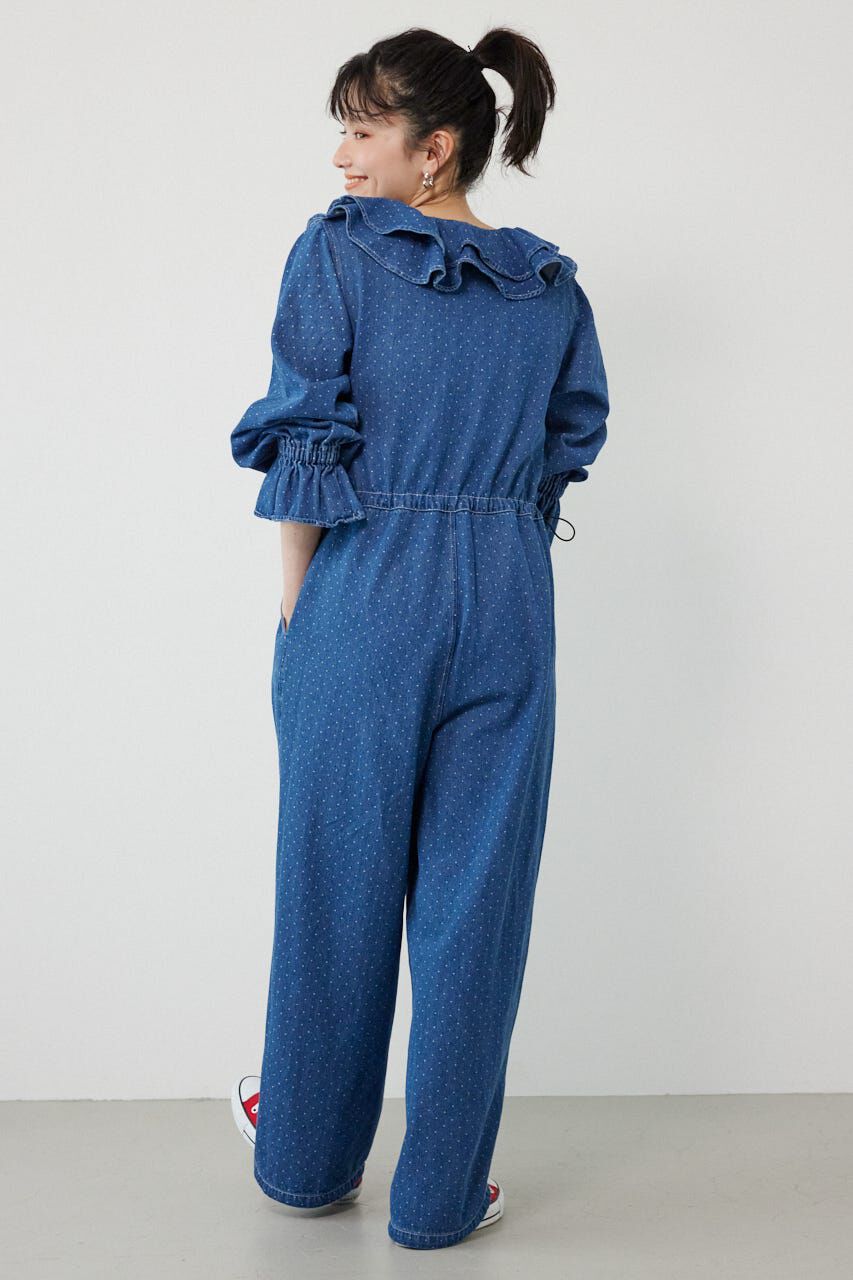 RODEO CROWNS「フリルデニムオールインワン」|その他|