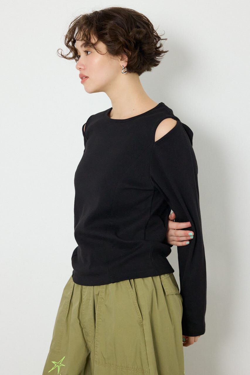 RODEO CROWNS「オープンショルダー2WAYトップス」|Tシャツ・カットソー|